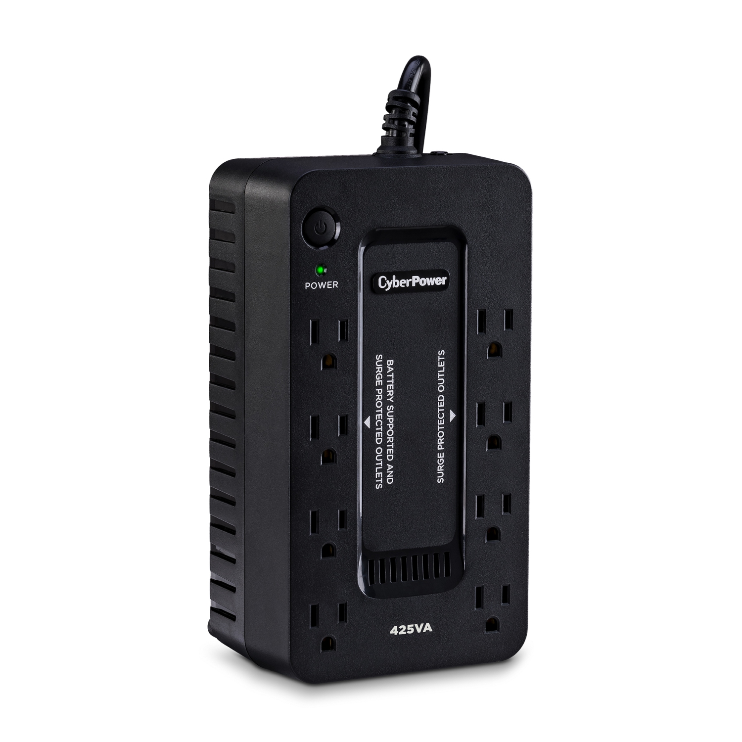 CyberPower ST425 Standby UPS System, 425VA/260W, 8 Outlets, Compact