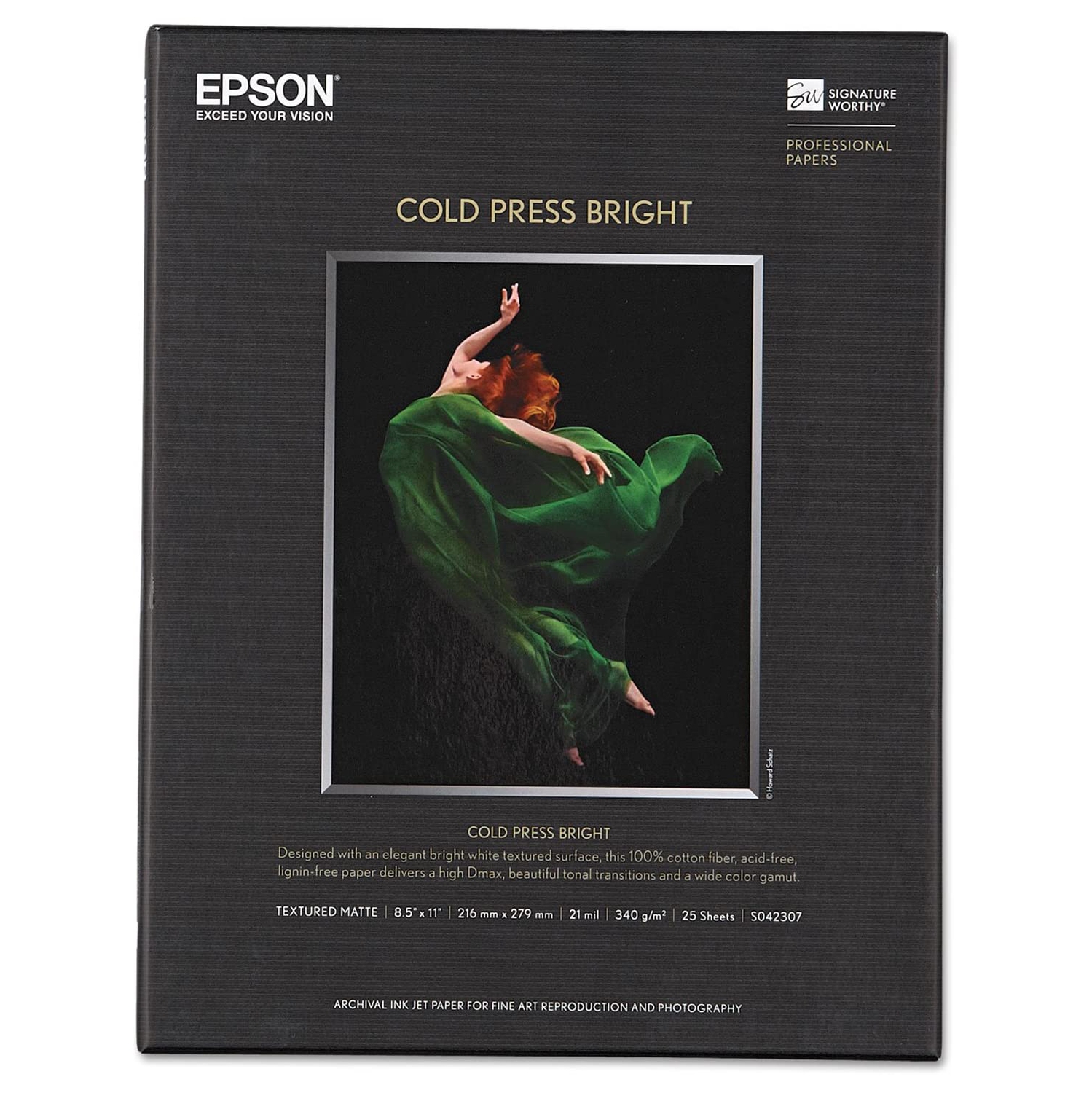 Epson 25-Sheet 8.5" x 11" Matte Paper