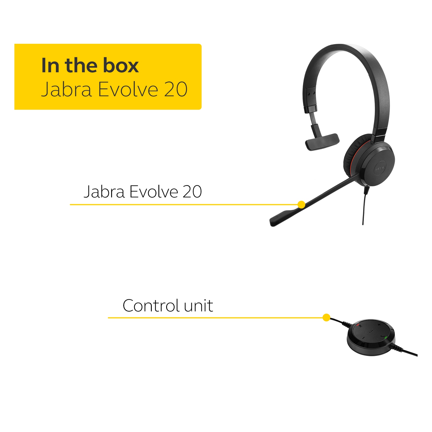 Jabra Evolve 20SE UC Mono