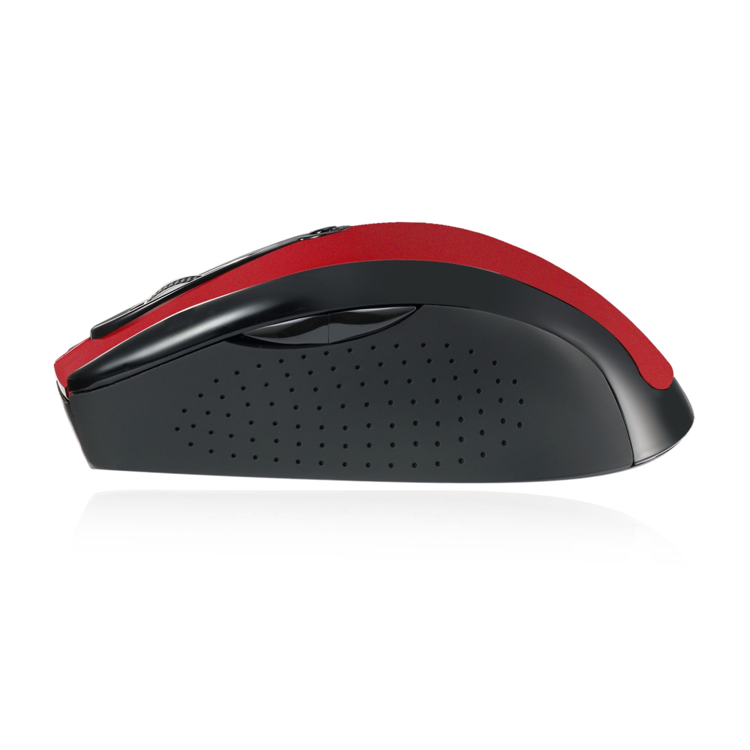Adesso Technology Wireless Optical Mouse - Red