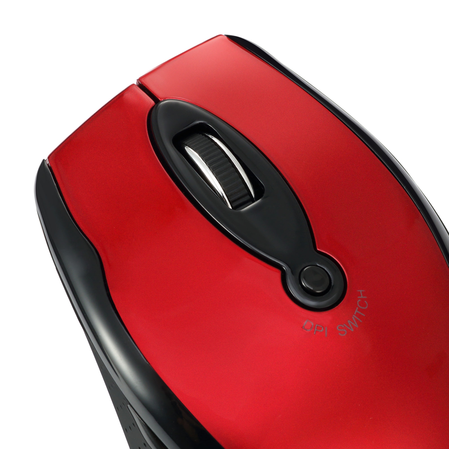 Adesso Technology Wireless Optical Mouse - Red