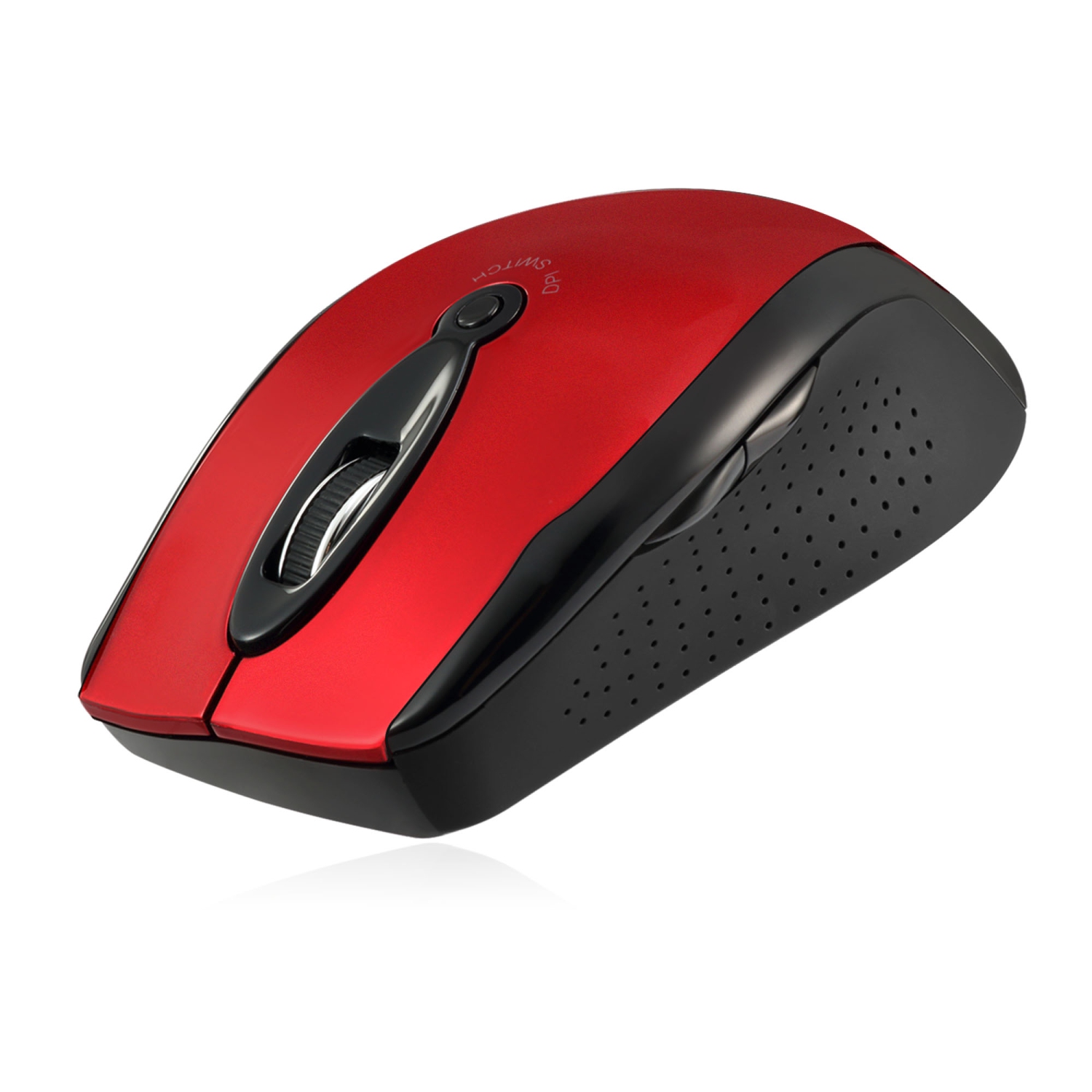 Adesso Technology Wireless Optical Mouse - Red