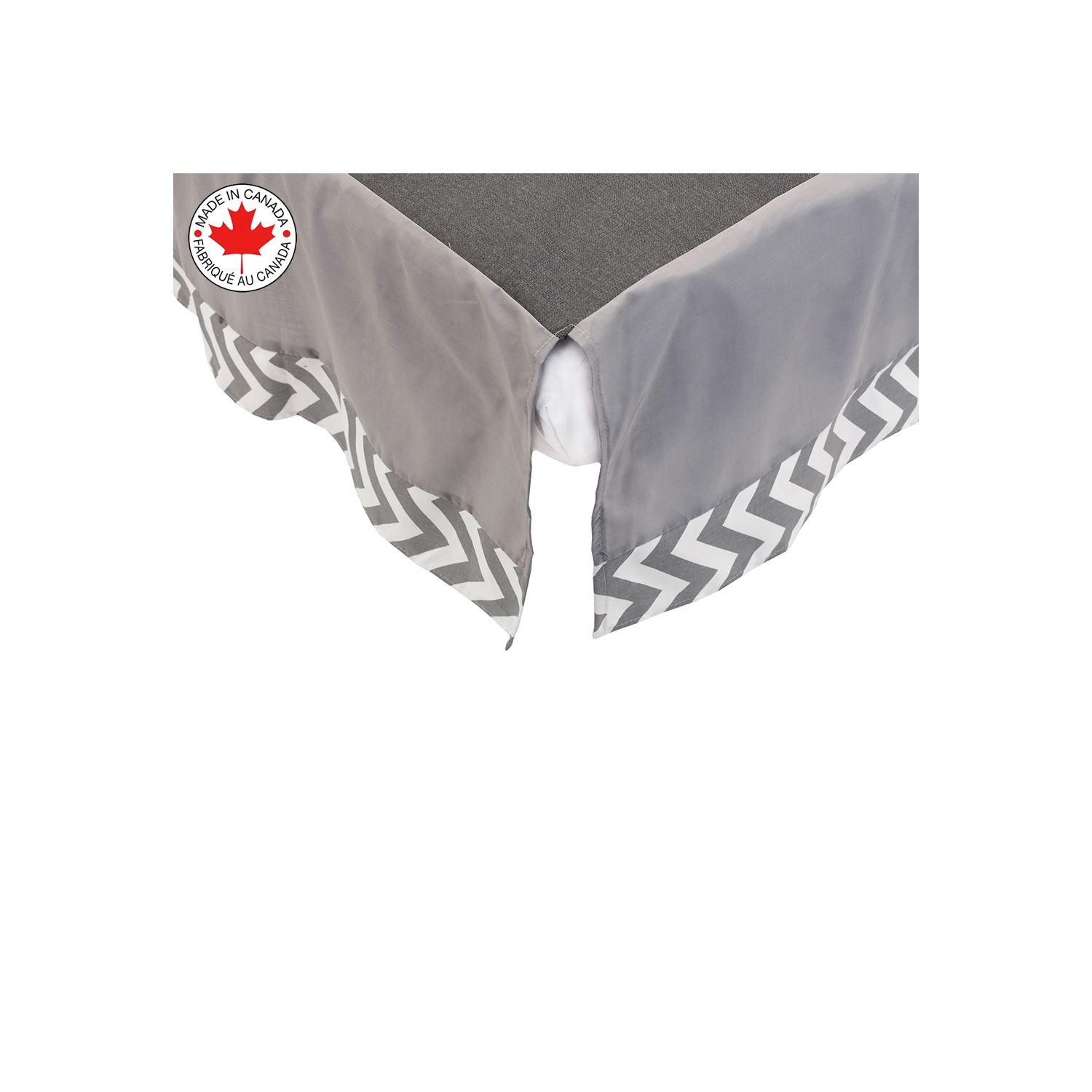 ENSEMBLE DE LITERIE 8 PIÈCES POUR LIT DE BÉBÉ BEBELELO DE ZIGZAG, IDÉAL POUR BÉBÉS FILLES ET GARÇONS, COMPREND LE MOTIF BLEU ET GRIS CHIOT