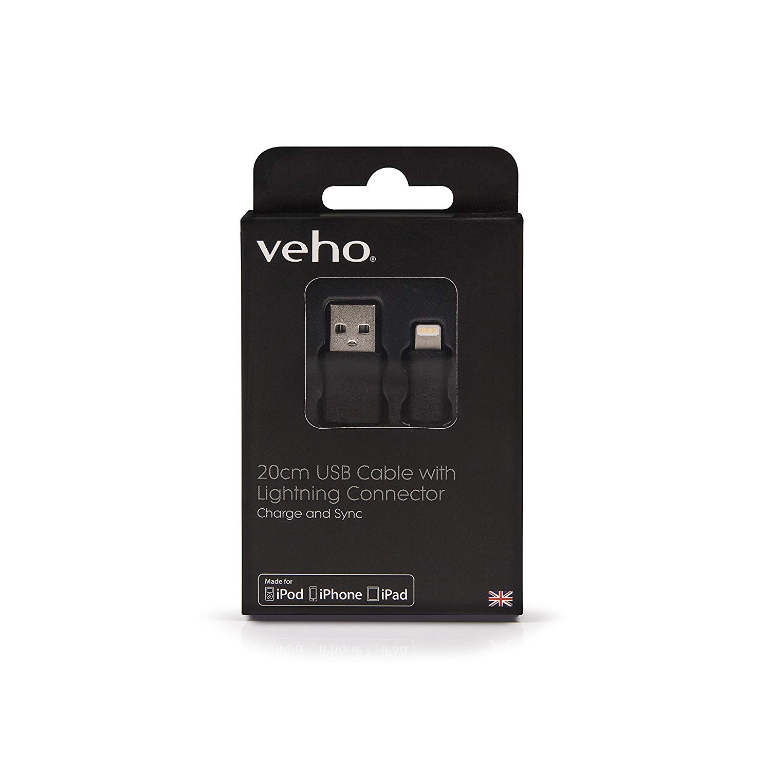 Veho Pebble 20CM MFi Lightning Cable