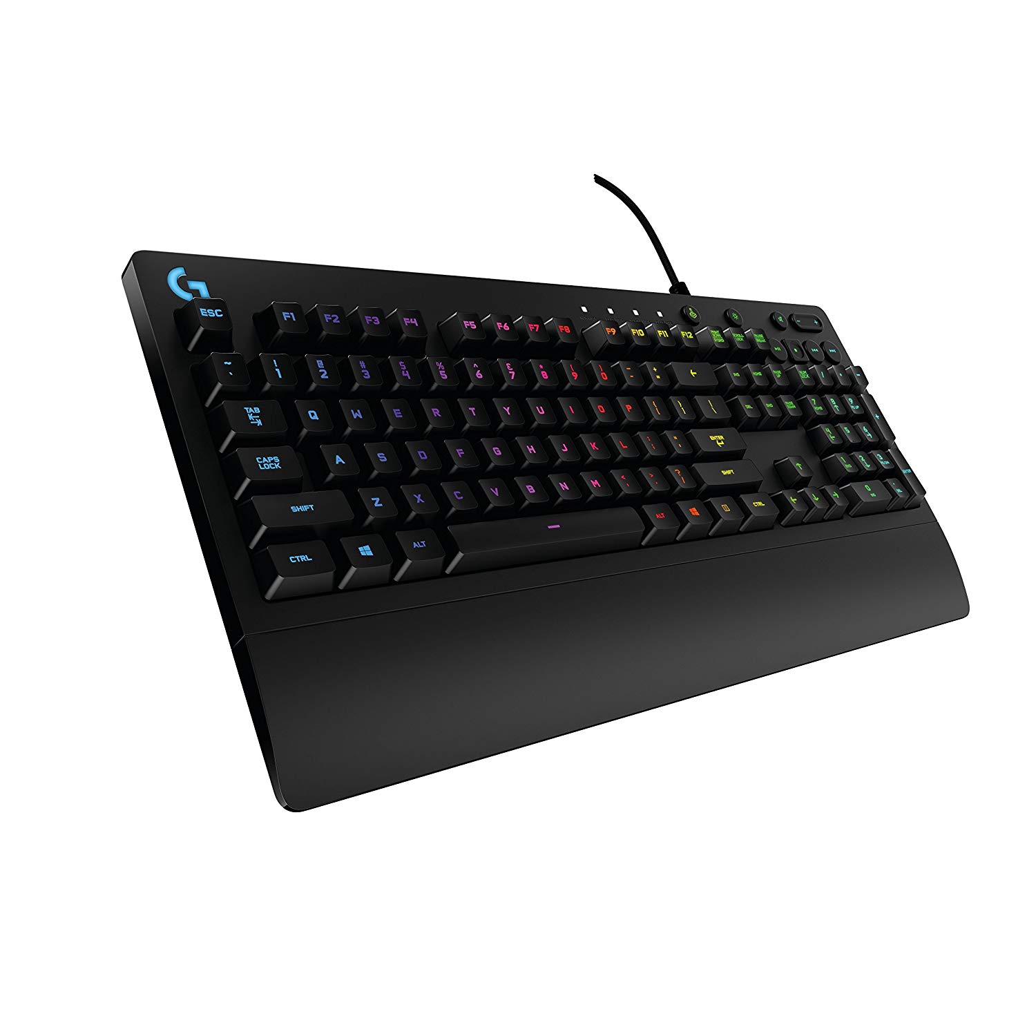 Remis à neuf - Clavier de jeu G213 Prodigy de Logitech avec 16,8 millions de couleurs lumineuses (920-008083)
