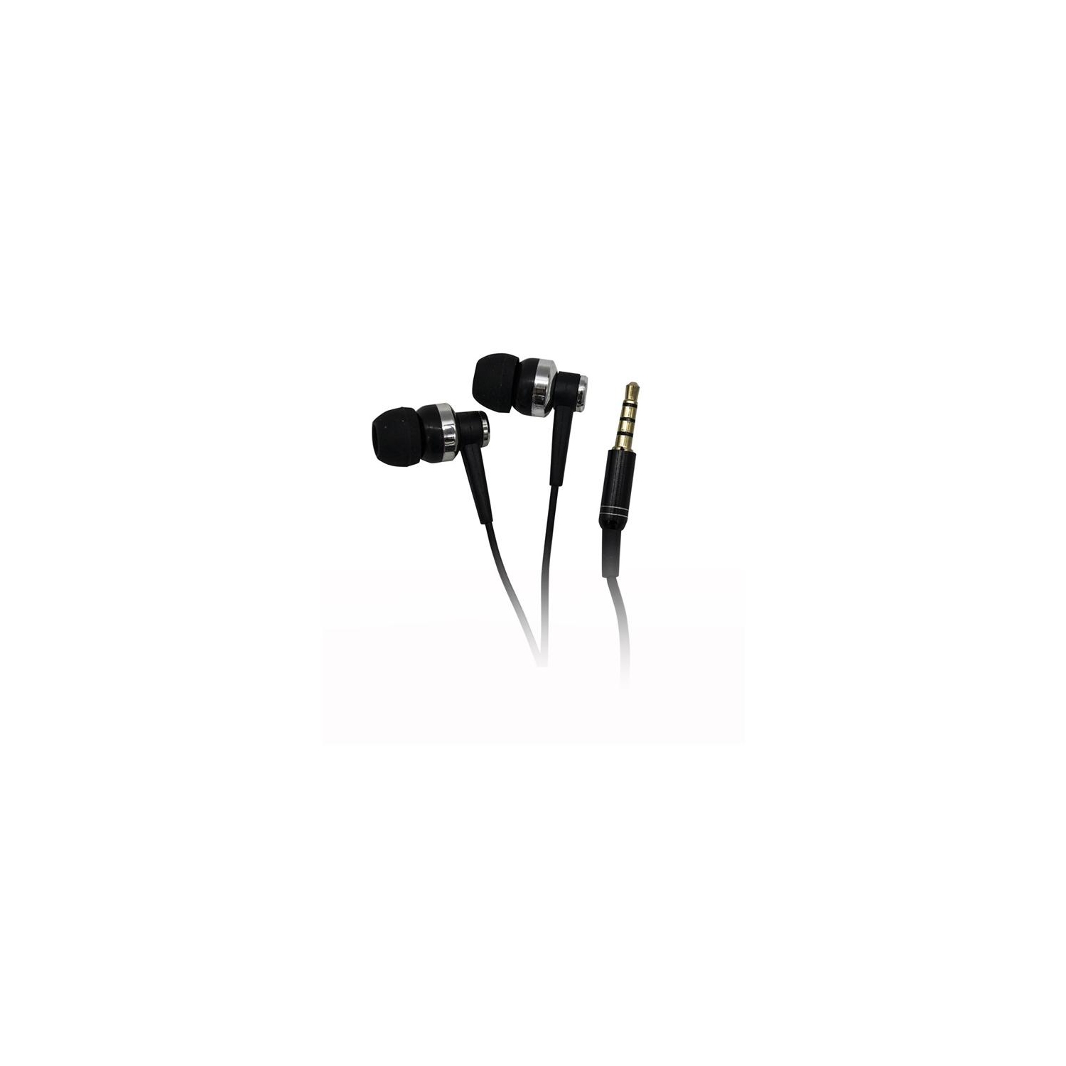 Escape HF-3909 Earphones With Microphone Black and Silver