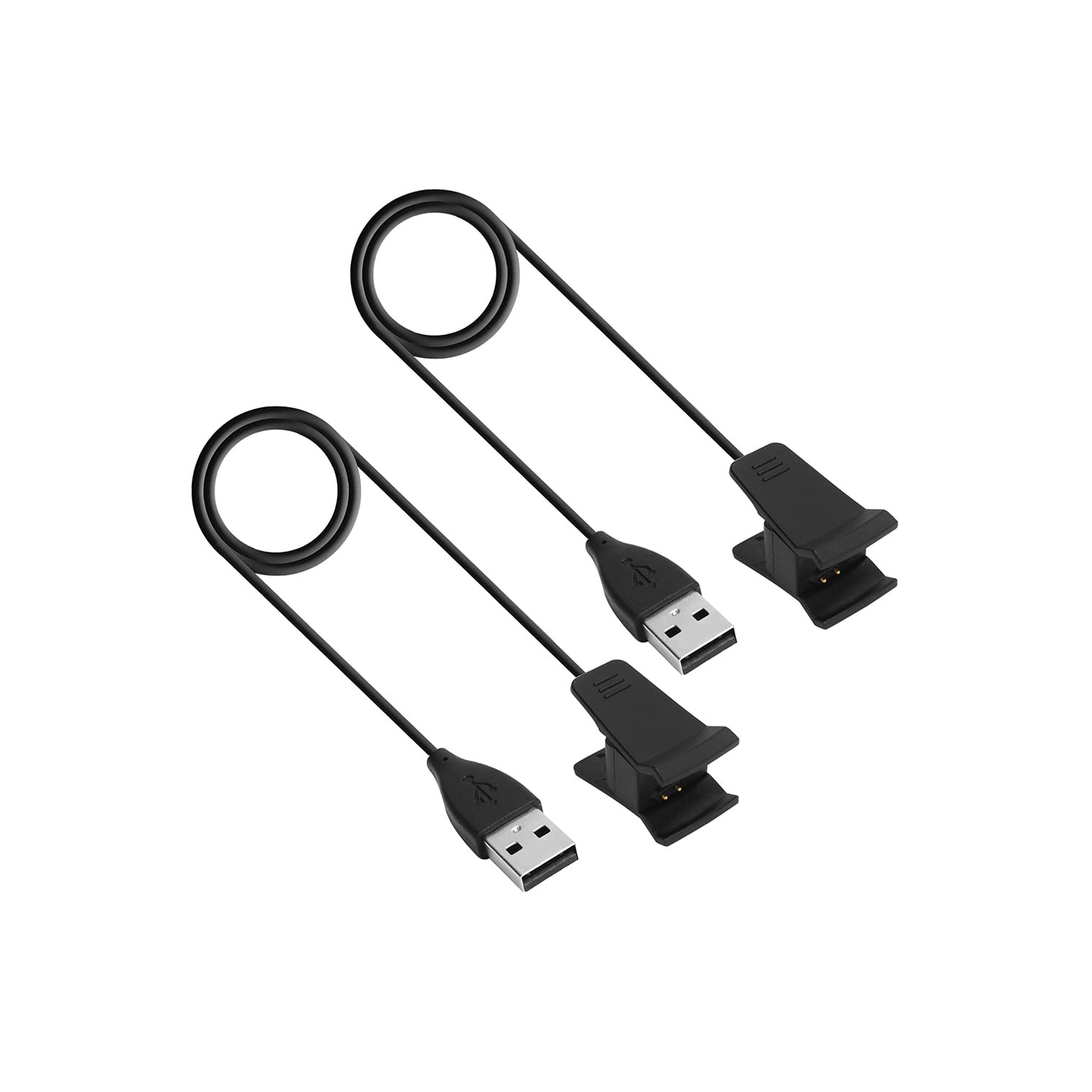 Câble de recharge Navor Compatible avec Fitbit Alta - 2 pièces Montre intelligente Base de recharge USB Câble de chargement | Adaptateur de recharge