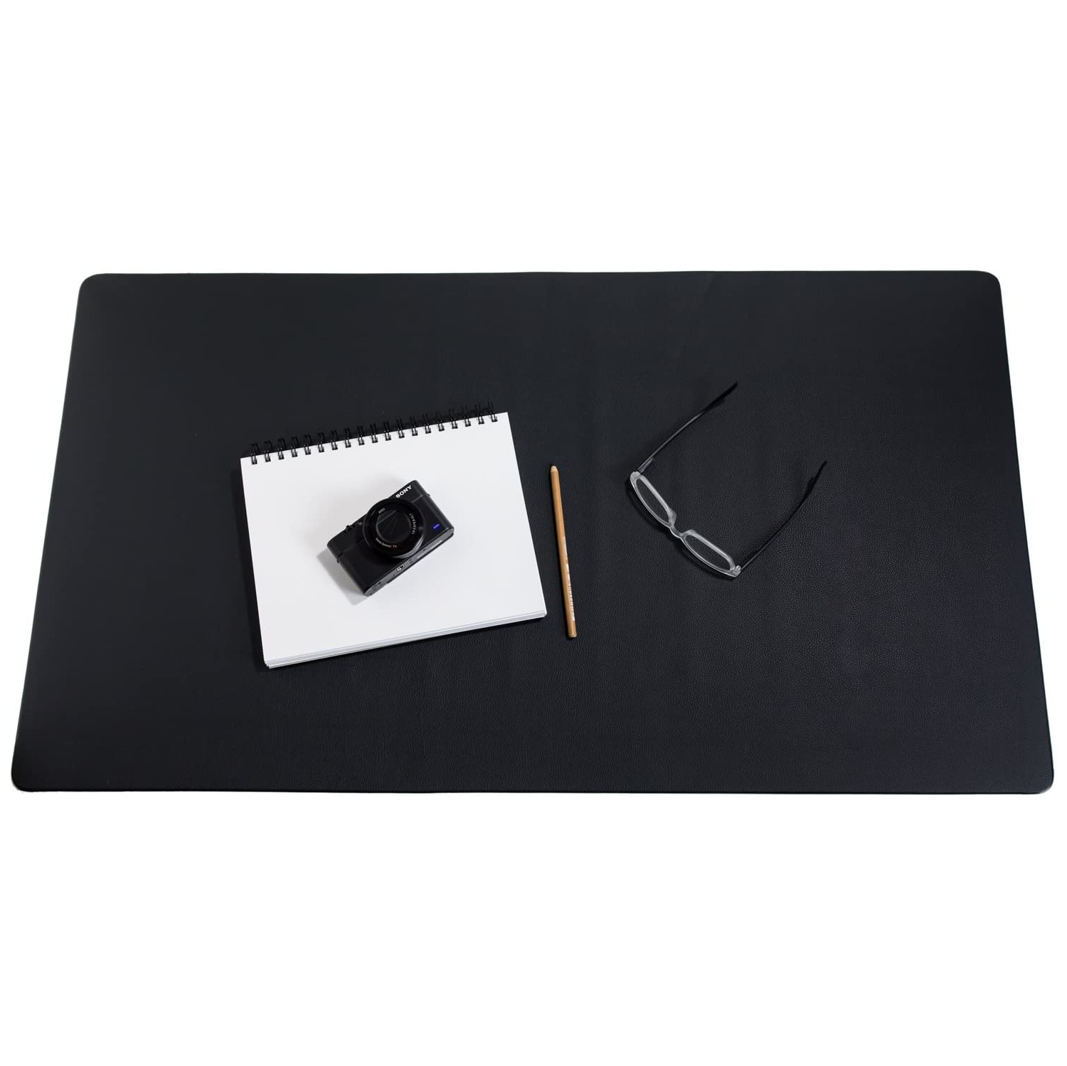 ZBRANDS // Leather Smooth Desk Mat Pad Blotter Protector 