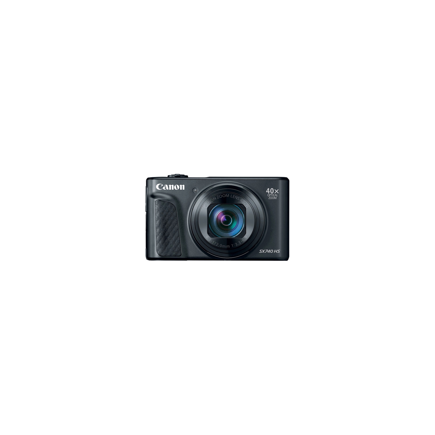 Canon PowerShot SX740 Digital Camera w/40x Optical Zoom & 3 Inch Tilt LCD - 4K Video, Wi-Fi, NFC, Bluetooth Enabled (Black)