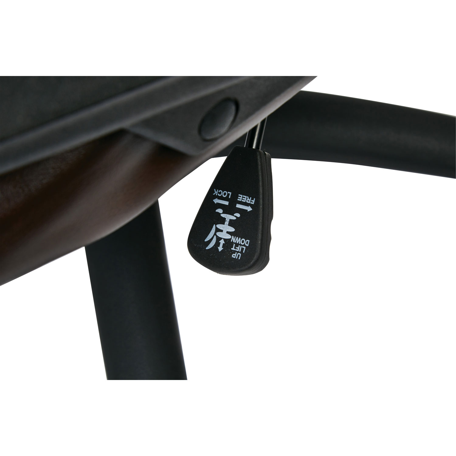 Fauteuil de bureau en similicuir WorkSmart d'Office Star - Chocolat