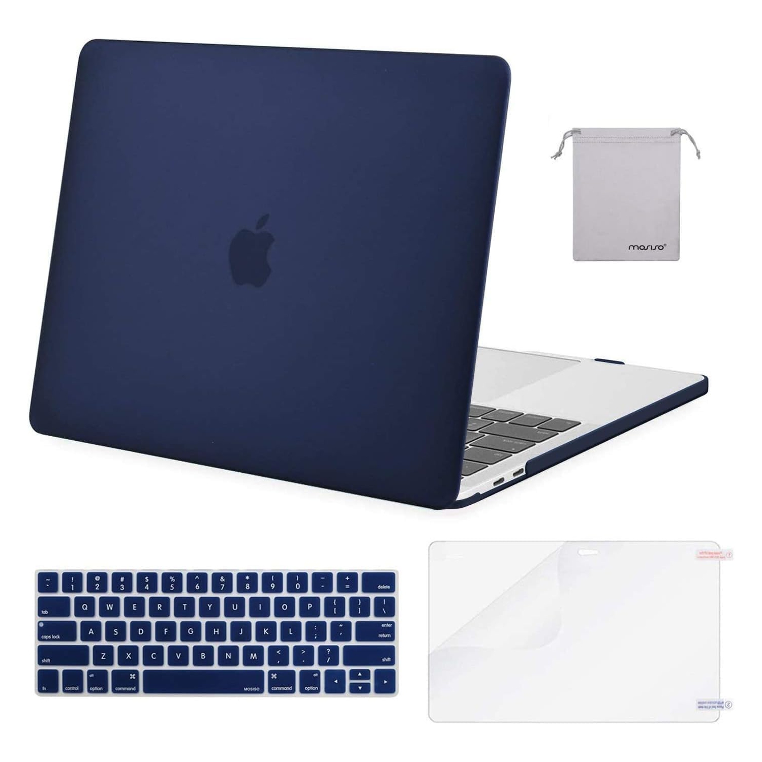 MacBook Pro 13 inch Case M2 2023,2022,2021-2016 Release A2338 M1 A2289 A2251 A2159 A1989 A1706 A1708,Plastic Hard Case&Keyboard Skin&Screen