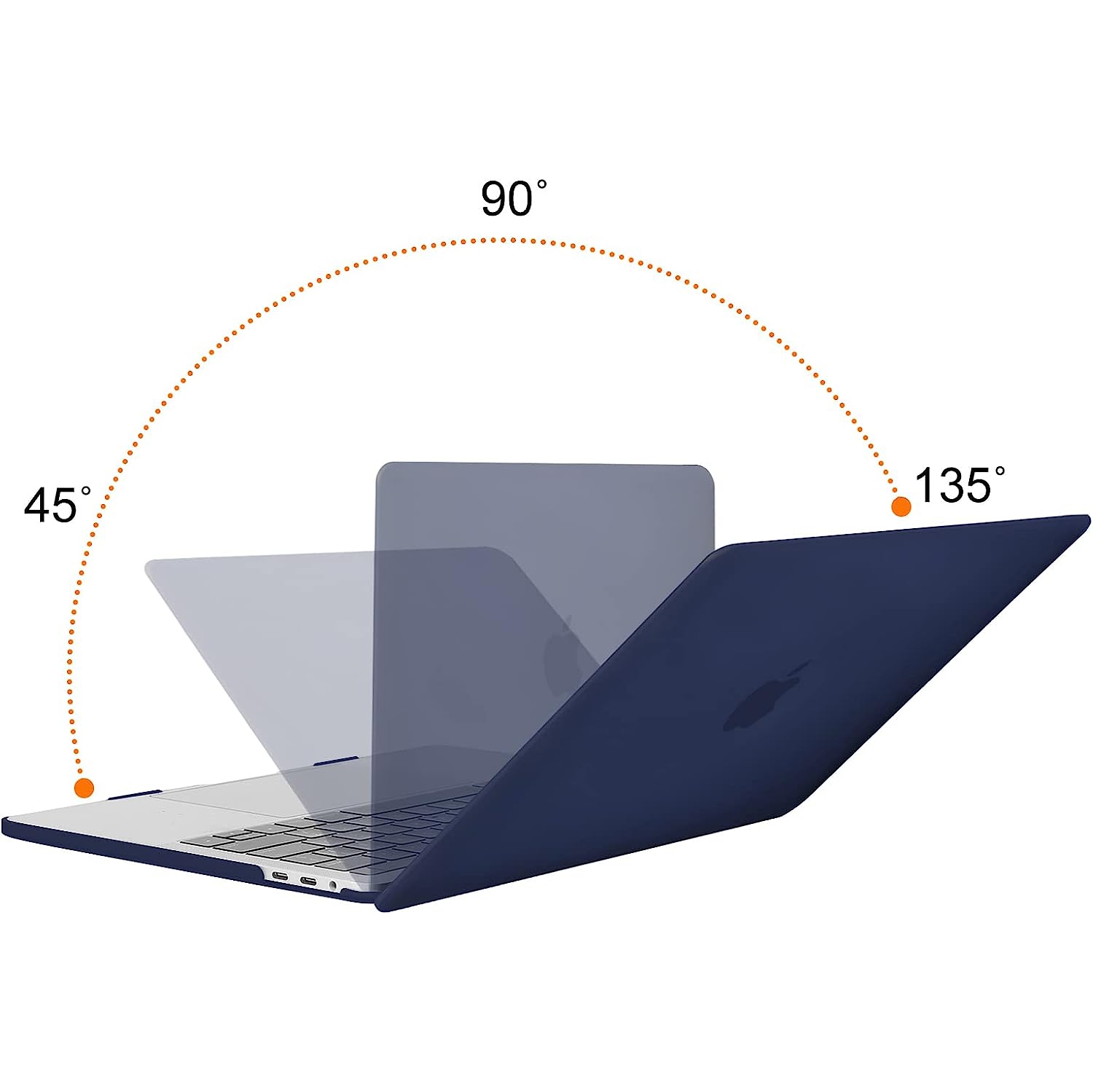 MacBook Pro 13 inch Case M2 2023,2022,2021-2016 Release A2338 M1 A2289 A2251 A2159 A1989 A1706 A1708,Plastic Hard Case&Keyboard Skin&Screen