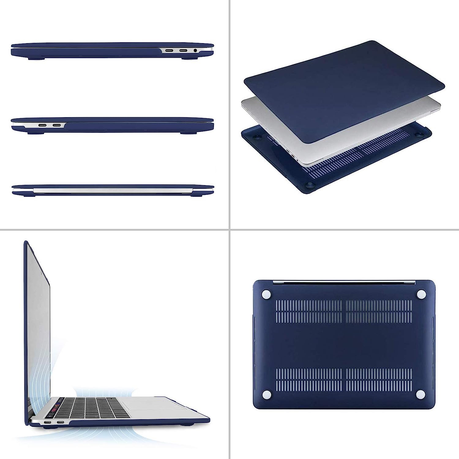 MacBook Pro 13 inch Case M2 2023,2022,2021-2016 Release A2338 M1 A2289 A2251 A2159 A1989 A1706 A1708,Plastic Hard Case&Keyboard Skin&Screen
