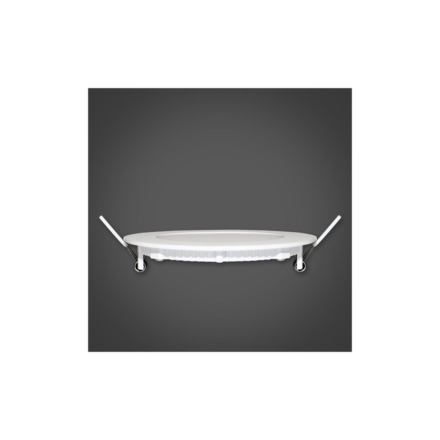 Xtricity Luminaire encastré del 4'' 10w/750l/5000k/rond - blanc 4pk