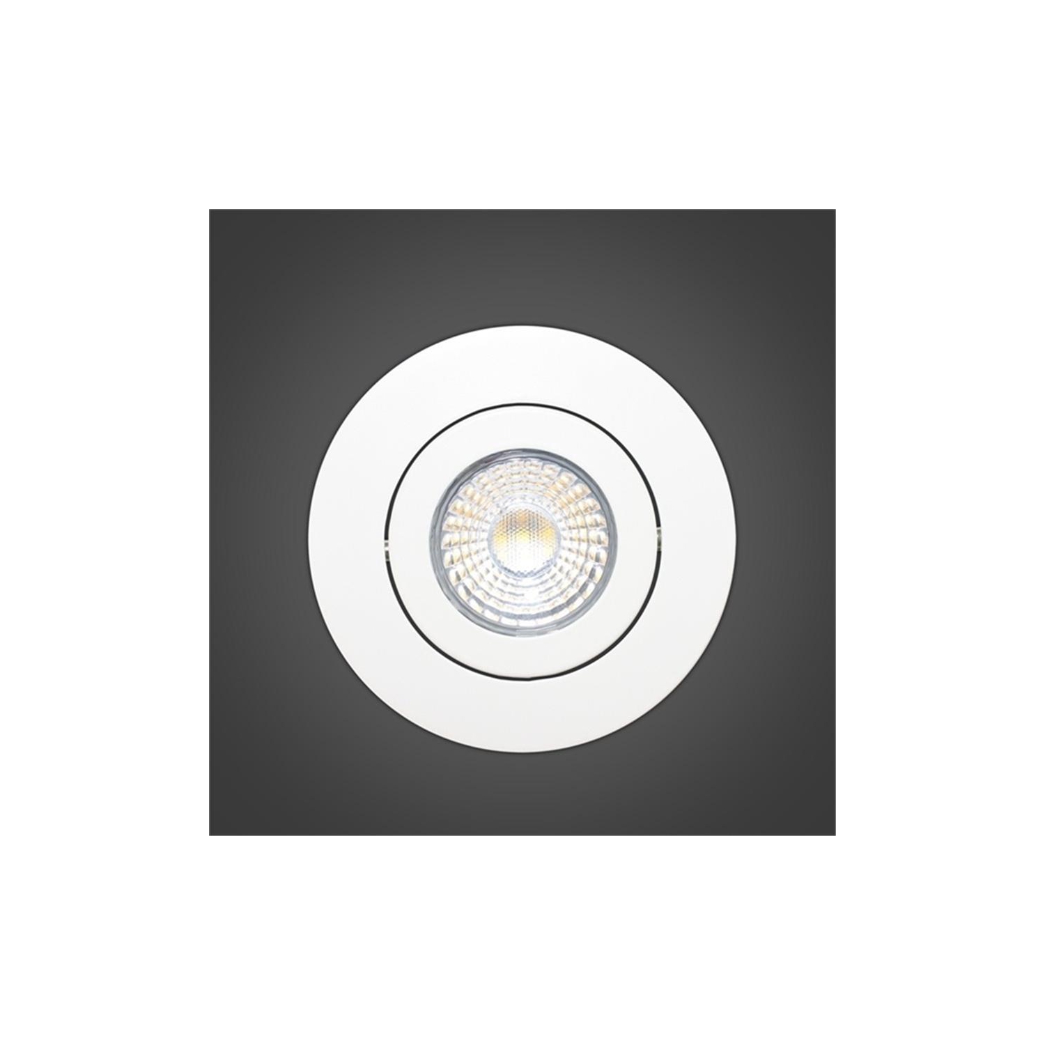 Xtricity gimbal recessed lighting led 4'' 10w/750l/3000k round-white 1pk