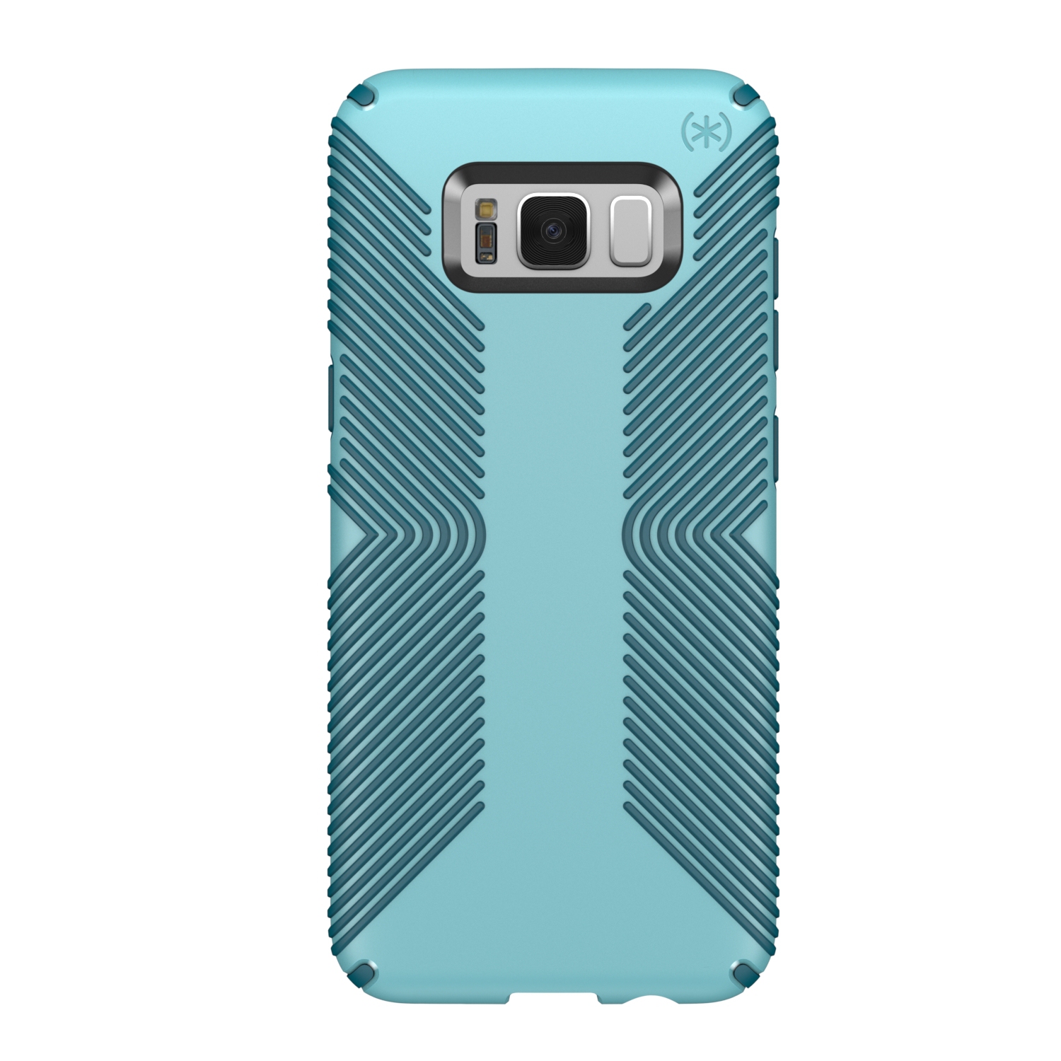 Speck 90257-6372 Presidio Grip Cell Phone Case for Samsung Galaxy S8 Plus Robin Egg Blue Tide Blue