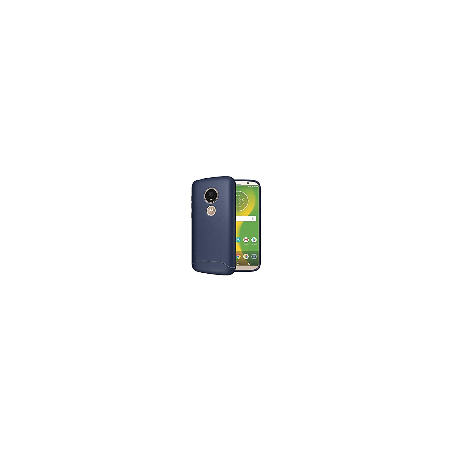 Motorola Moto E5 Play Case TUDIA Full-Matte Lightweight [Arch S] TPU Bumper Shock Absorption Cover for Motorola Moto E5 Play