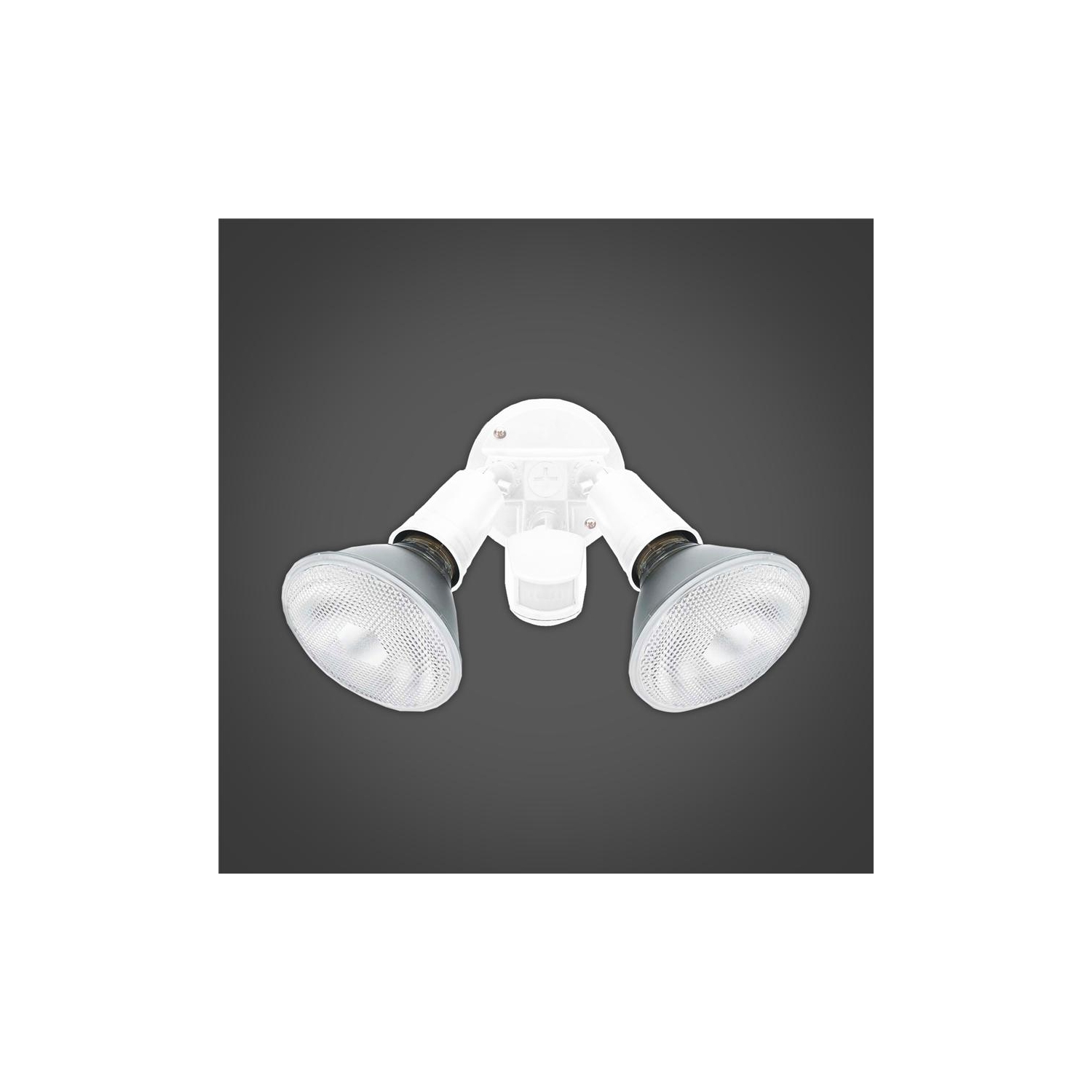 Xtricity détecteur de mouvement à 2 têtes 180w maximum blanc