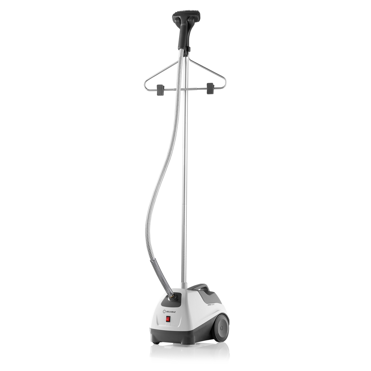 Reliable VIVIO 500GC Professional Garment Steamer with Heavy-Duty PVC Steam Head