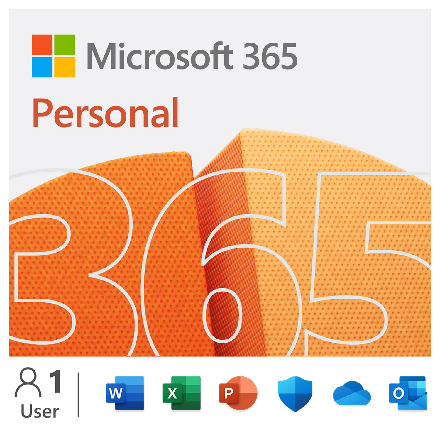 Microsoft 365 Personal (PC/Mac) - 1 User - 1 Year - Digital Download
