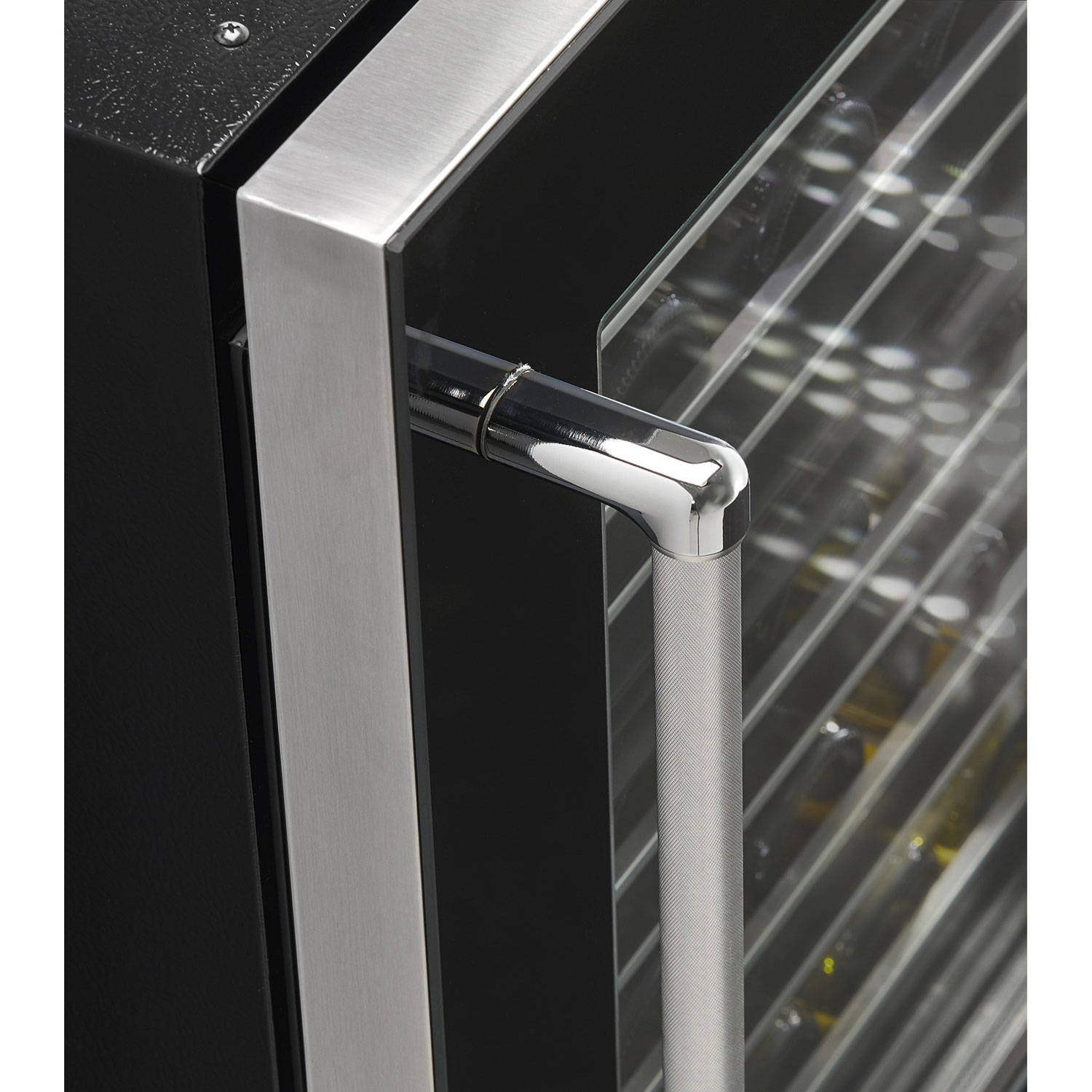 Refroidisseur à vin encastrable pour 37 bouteilles Reserve de Silhouette - Noir