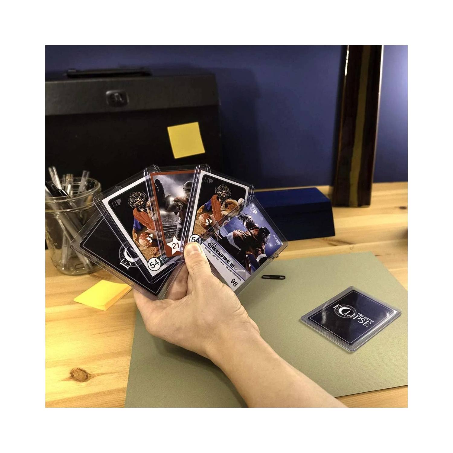 Ultra Pro 3" x 4" Clear Regular Top Loaders - 100 Total + Ultra Pro Clear Soft Sleeves - 100 Total