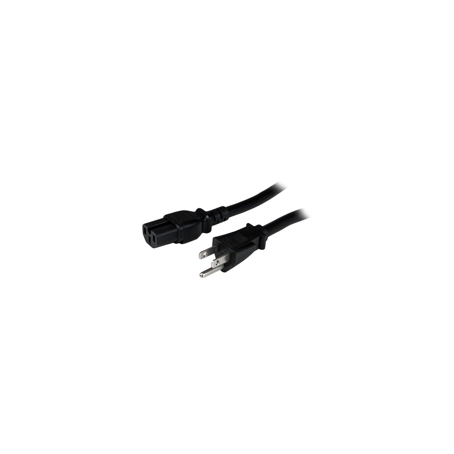 Cordon d’alimentation robuste 14 AWG pour ordinateur de StarTech – NEMA5-15P à C15