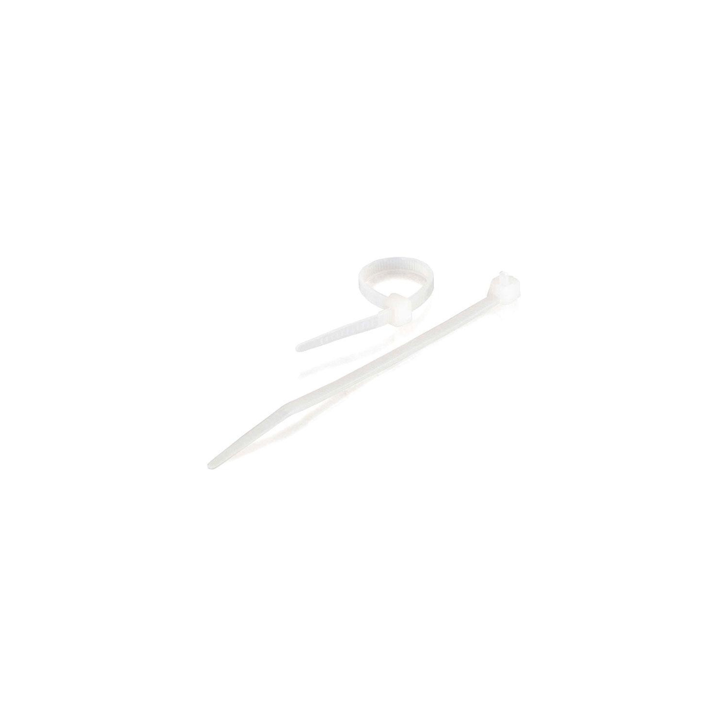 11.5in Cable Ties - White - 100pk