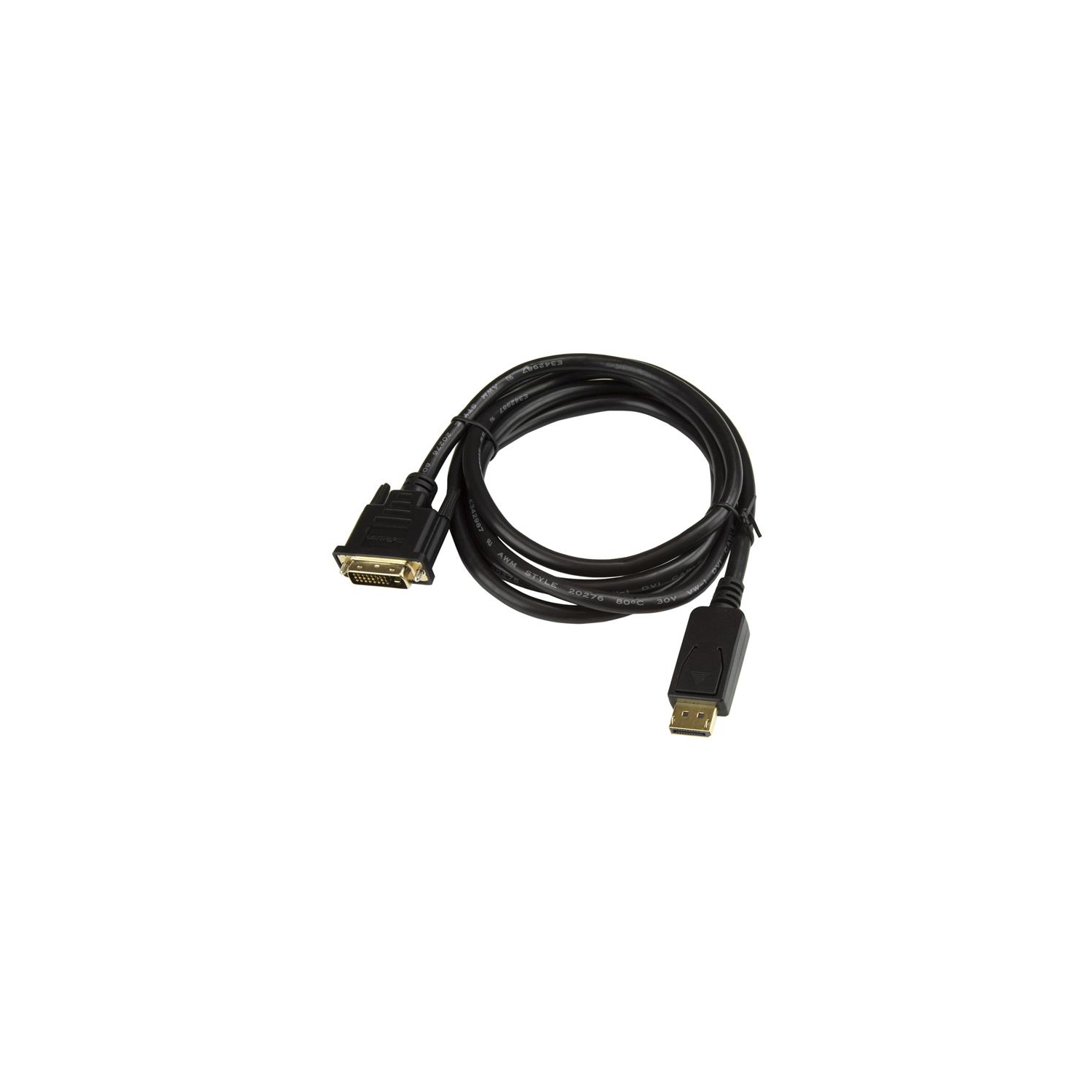 StarTech 6 ft DisplayPort to DVI Cable - M/M