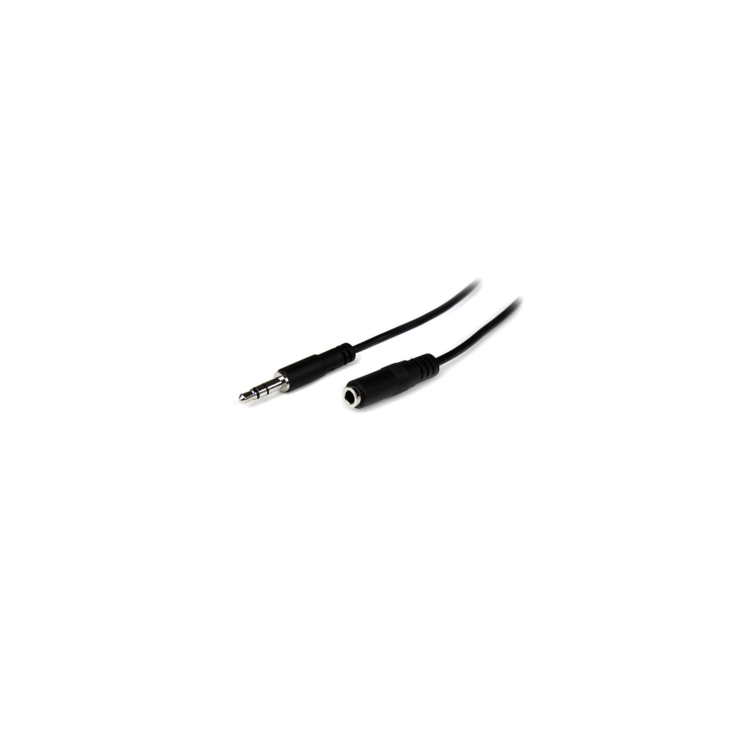StarTech Slim 3.5mm Stereo Extension Audio Cable - M/F