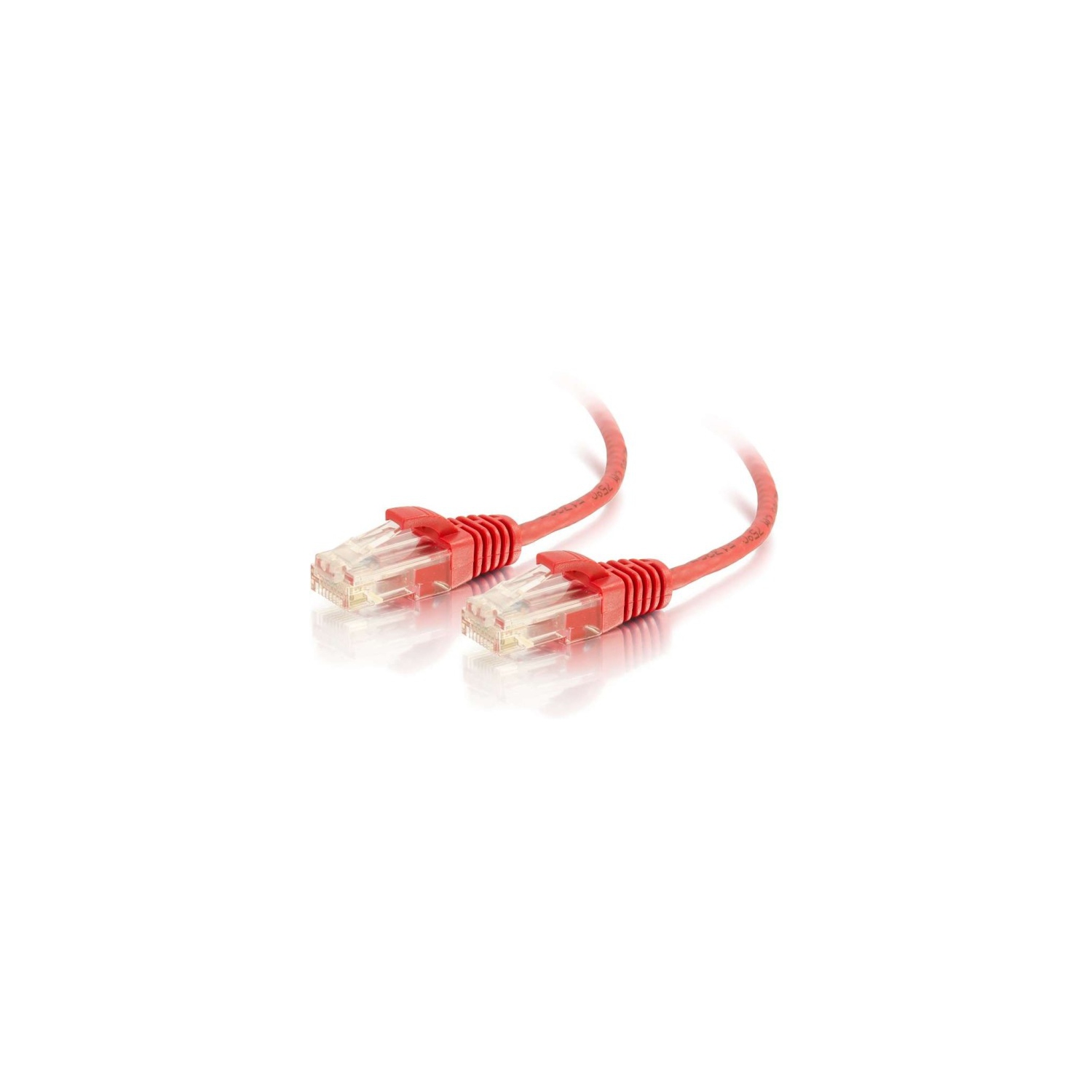 3FT CAT6 RED SLIM UTP 28AWG