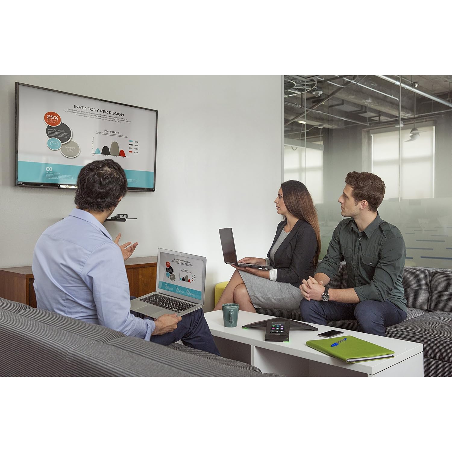 Kit de collaboration Polycom RealPresence Trio 8800