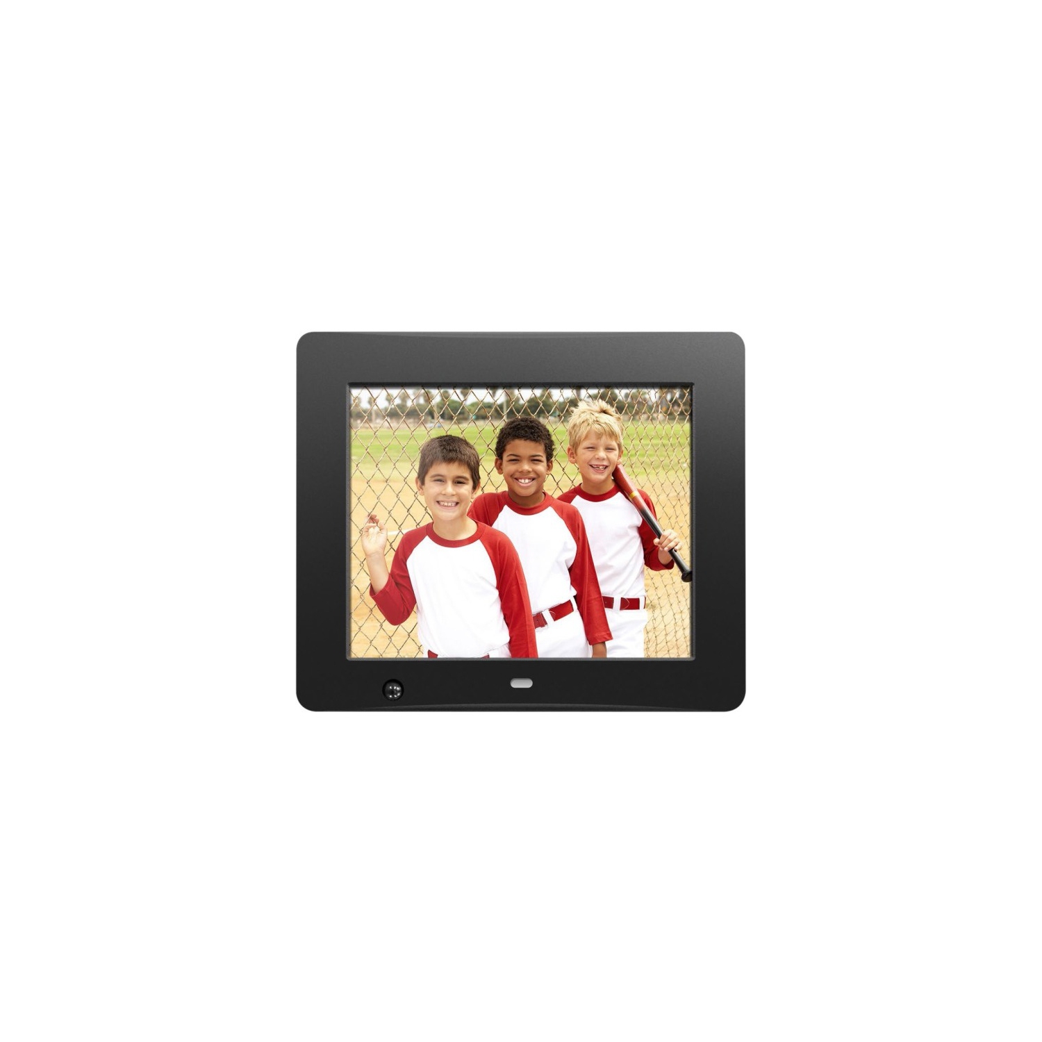 Aluratek 8 inch Digital Photo Frame with Motion Sensor and 4GB Built in Memory.