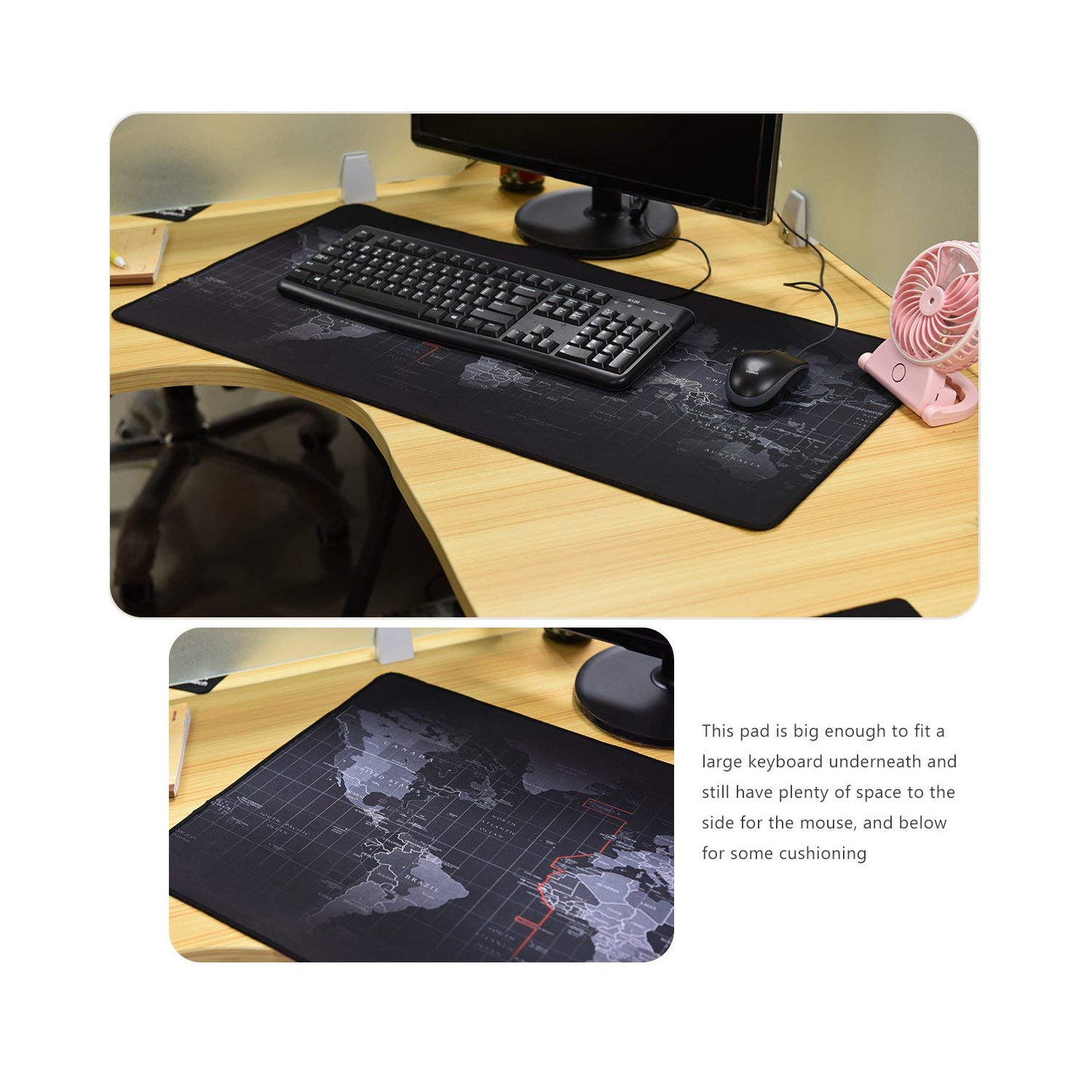 XXL Gaming Mouse Mat Extended & Extra Large Mouse Pad