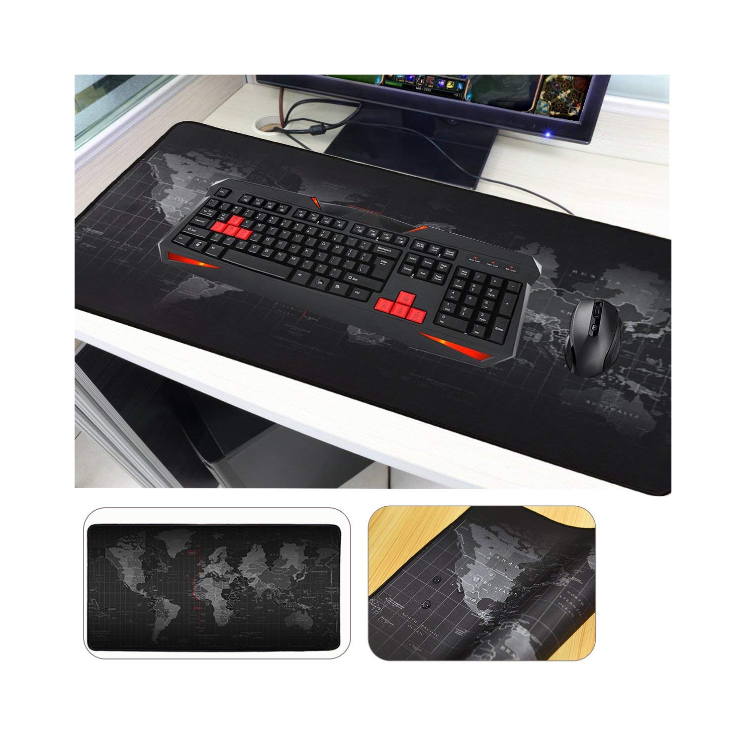 XXL Gaming Mouse Mat Extended & Extra Large Mouse Pad
