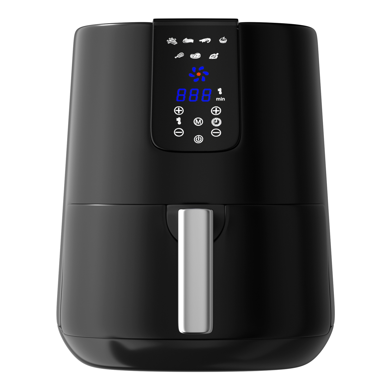 Uber Appliance 5 qt. Digital Programmable Air Fryer in Black