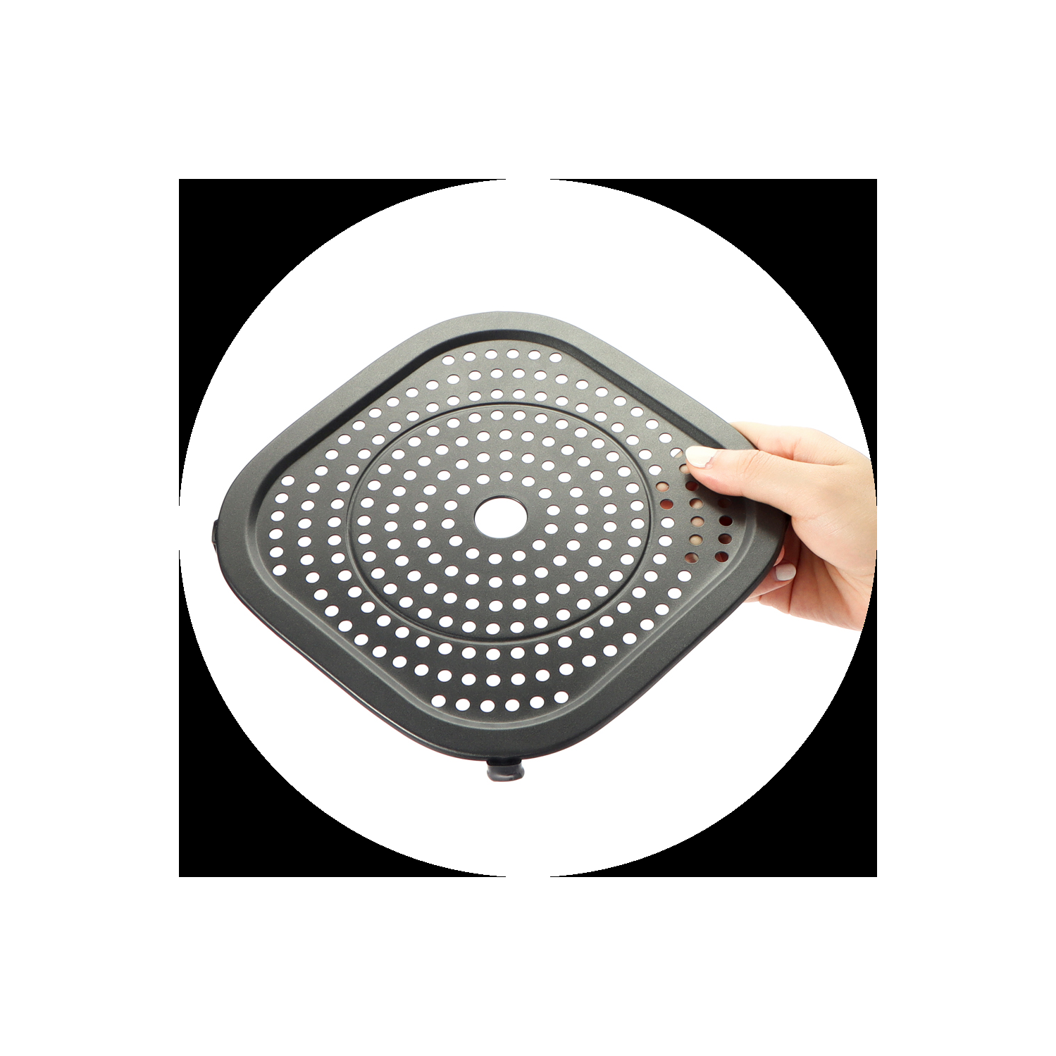 Uber Appliance 5 qt. Digital Programmable Air Fryer in Black