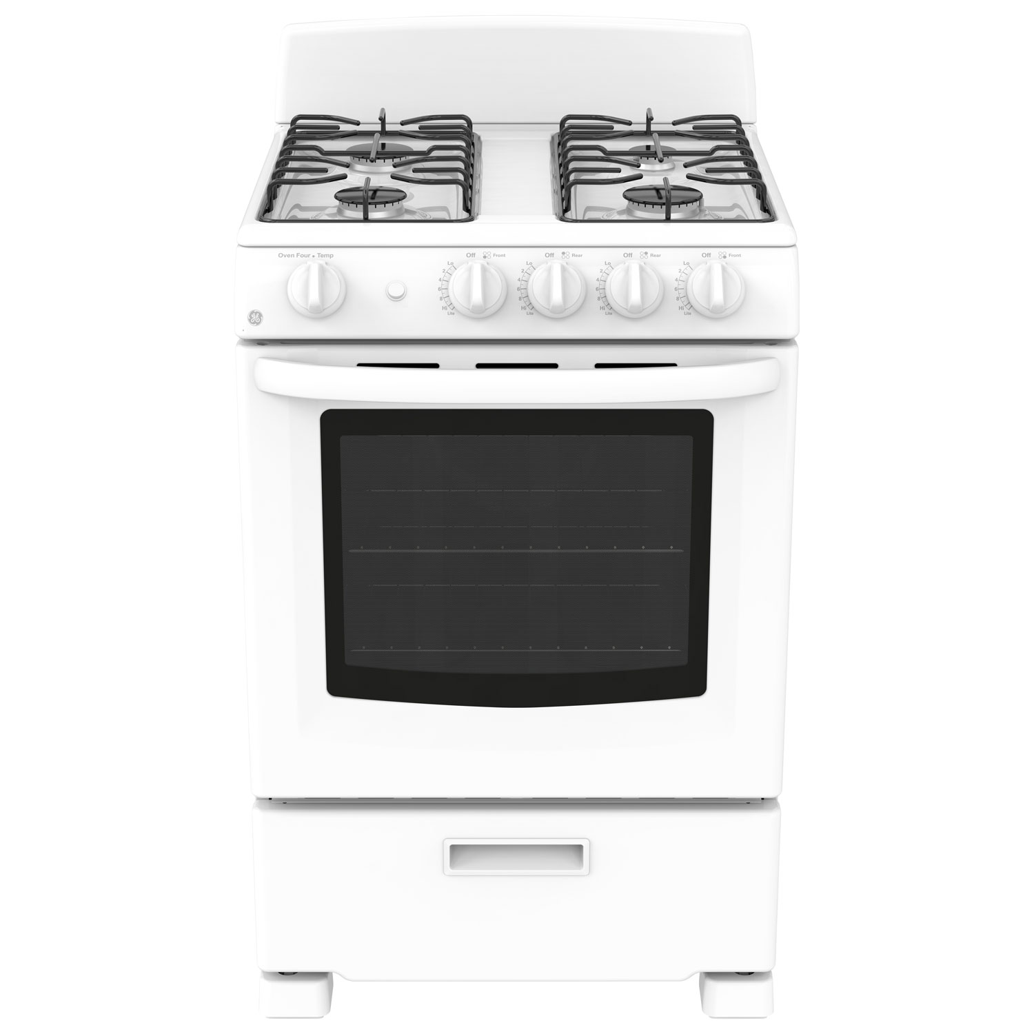 GE 24" 2.9 Cu. Ft. Freestanding Gas Range - White