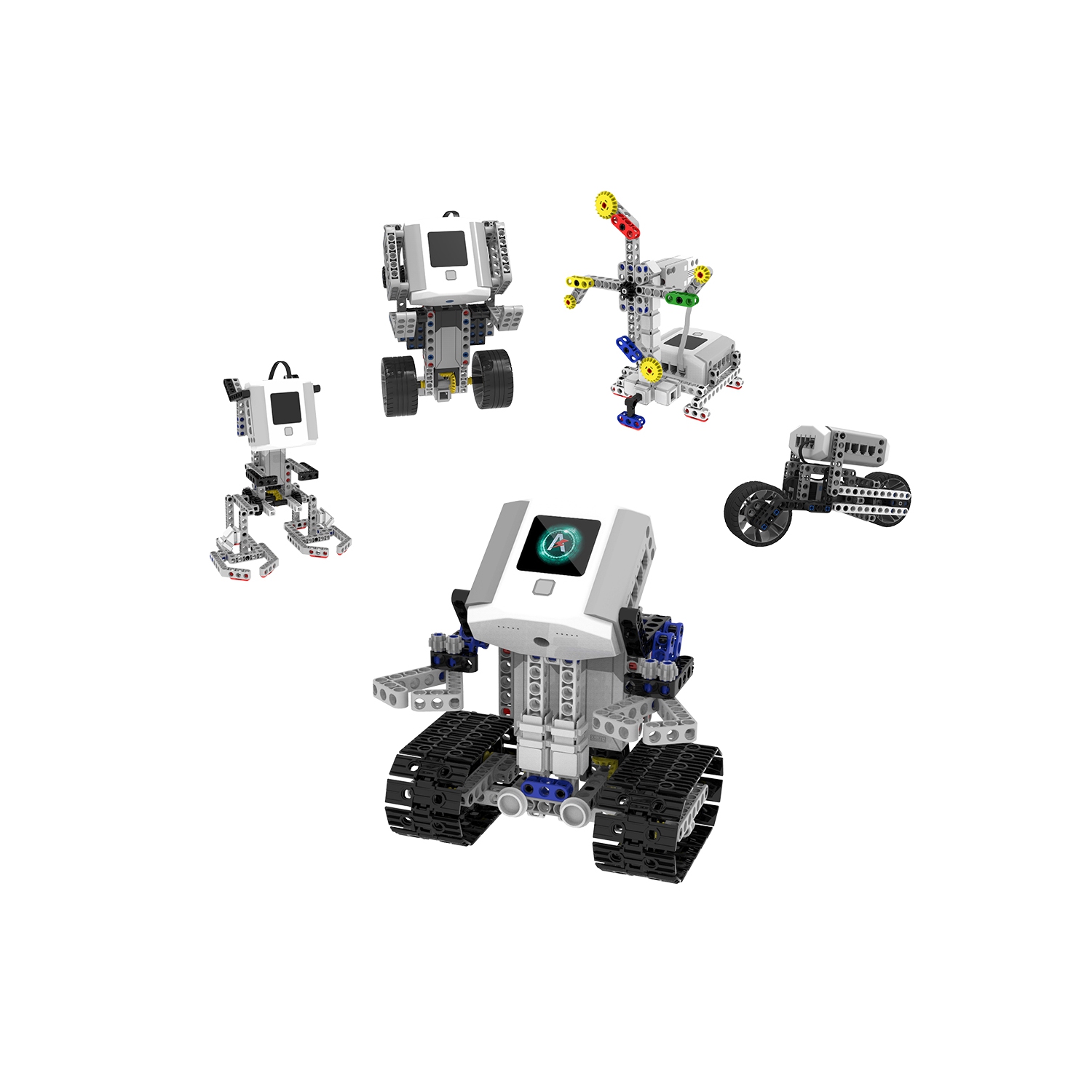 Abilix Krypton 3 -STEM Education Robot Kit - 395+ Components 19+ Projects- Infinite Creativity Chart & Scratch Coding