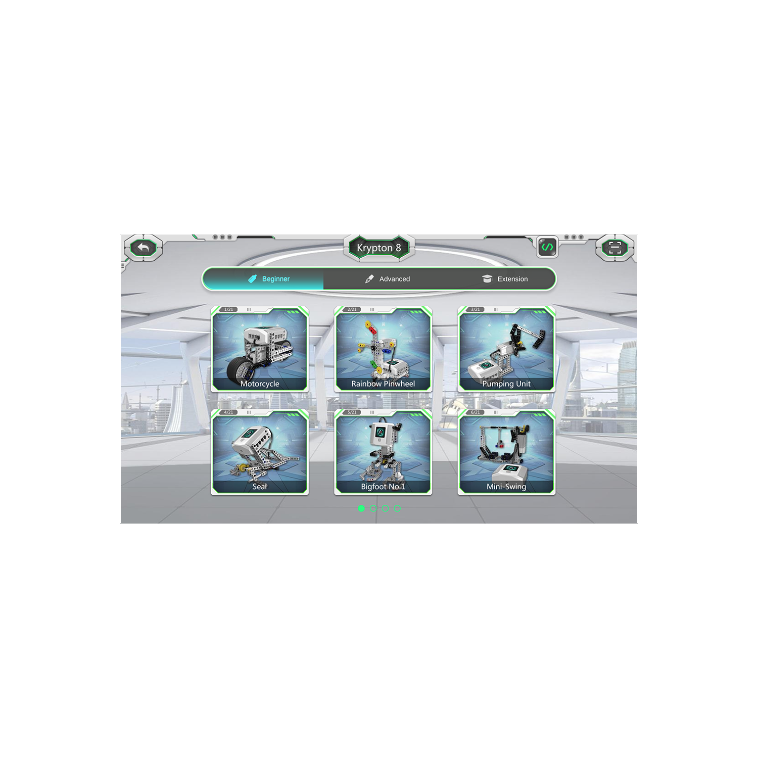 Abilix Krypton 3 -STEM Education Robot Kit - 395+ Components 19+ Projects- Infinite Creativity Chart & Scratch Coding