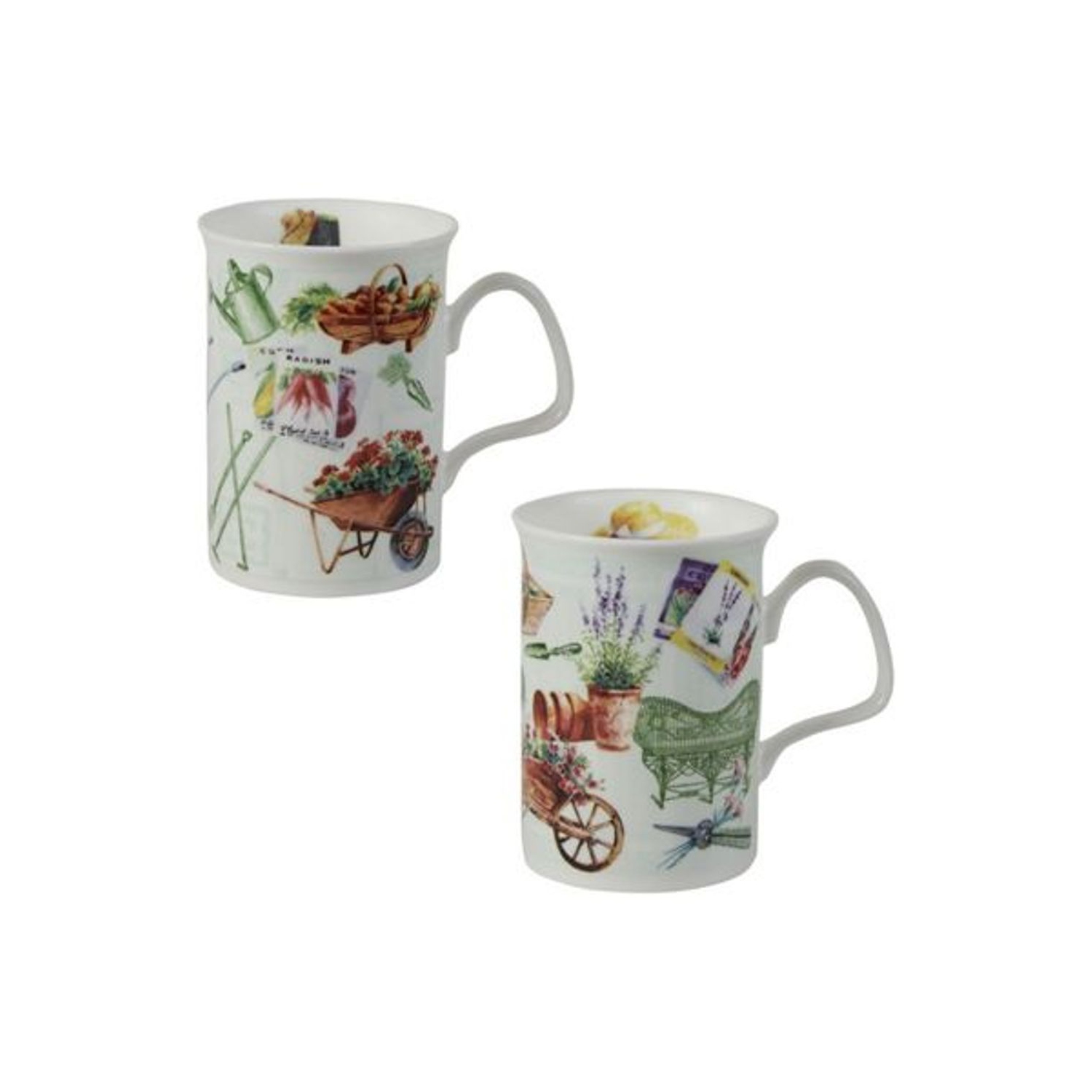 Roy Kirkham Mugs - In the Garden, Lancaster Shape
