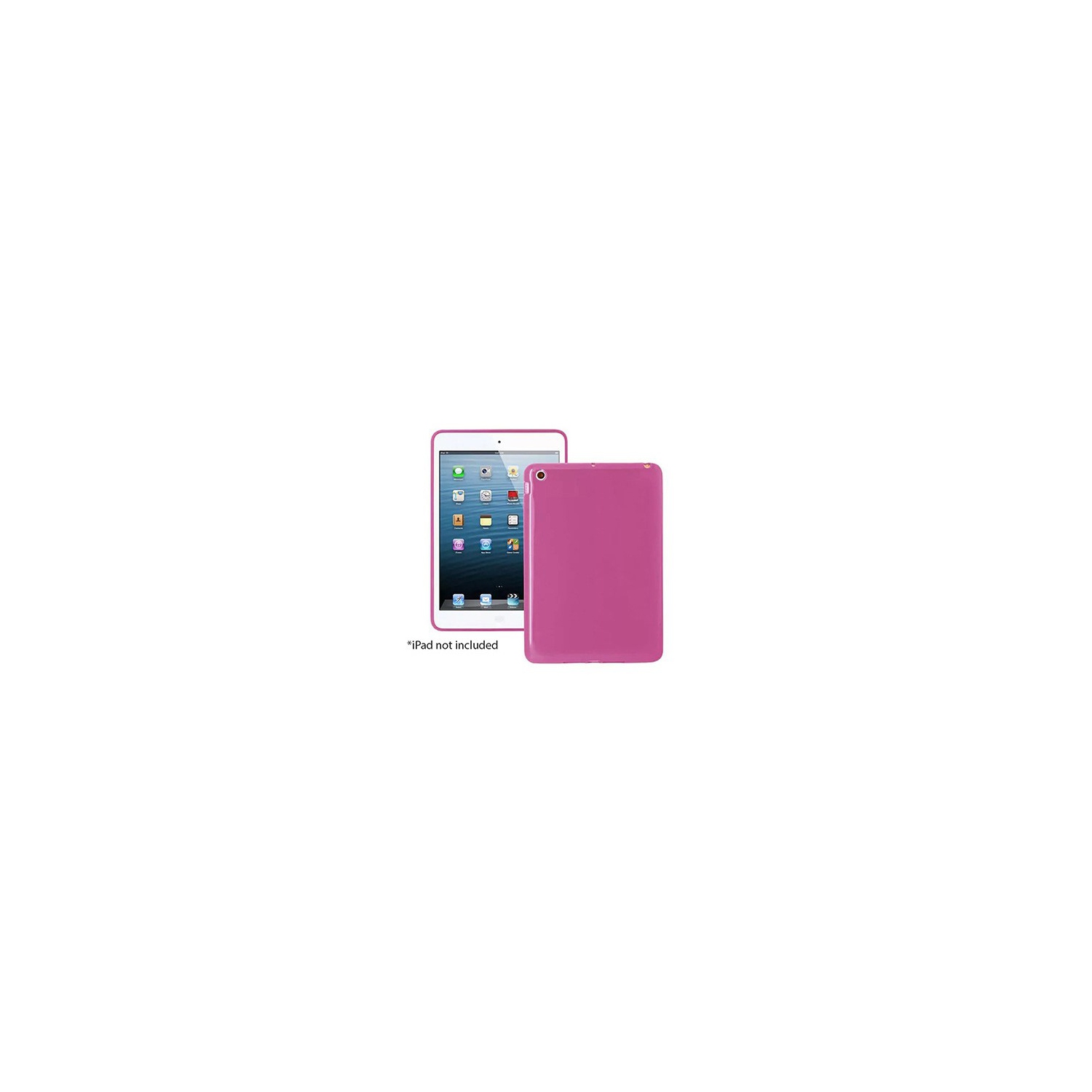 Xtreme Cables 51750 Flavor Shell Soft Gel Case for iPad Mini - Pink