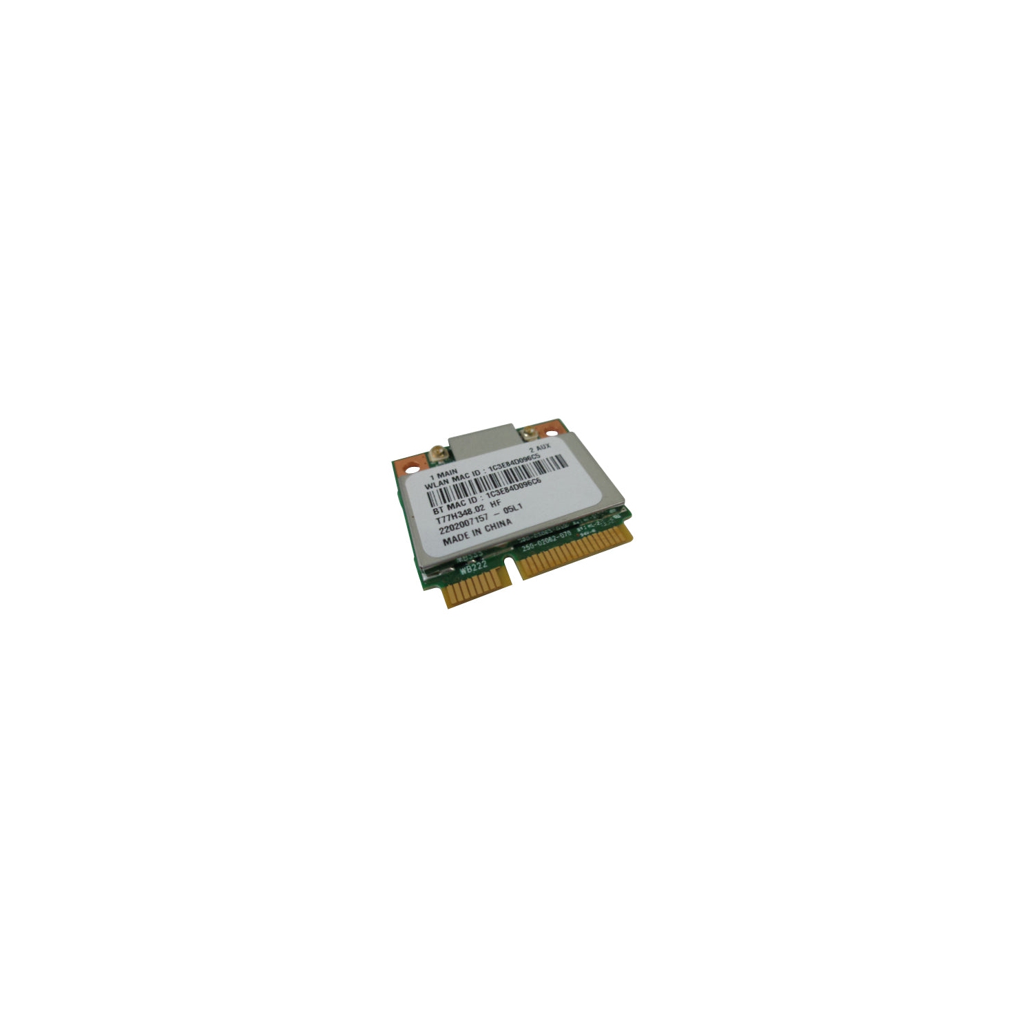 Acer Wireless WIFI WLAN Card T77H348.02 for Aspire E1, E5, M3, M5 Series Laptops