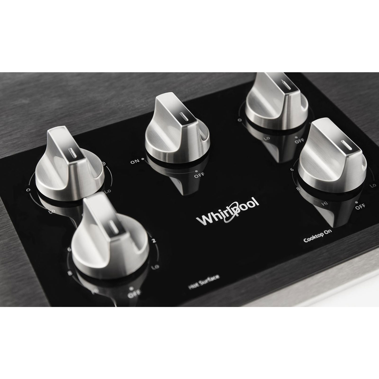 Whirlpool 36" 5-Element Electric Cooktop - Stainless Steel