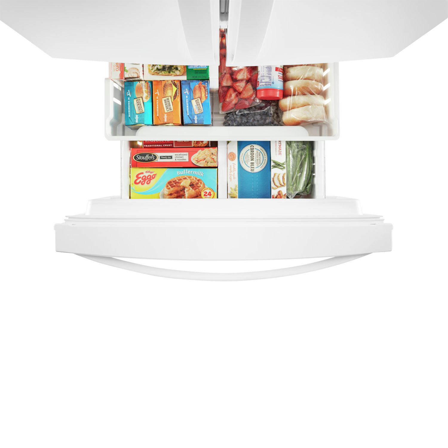 Whirlpool 30" 19.7 Cu. Ft. French Door Refrigerator - White