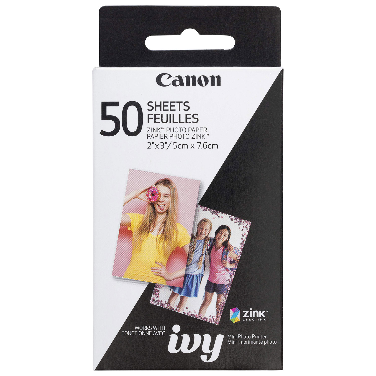 Canon ZINK 50-Sheet 2" x 3" Photo Paper for IVY Mini Photo Printer