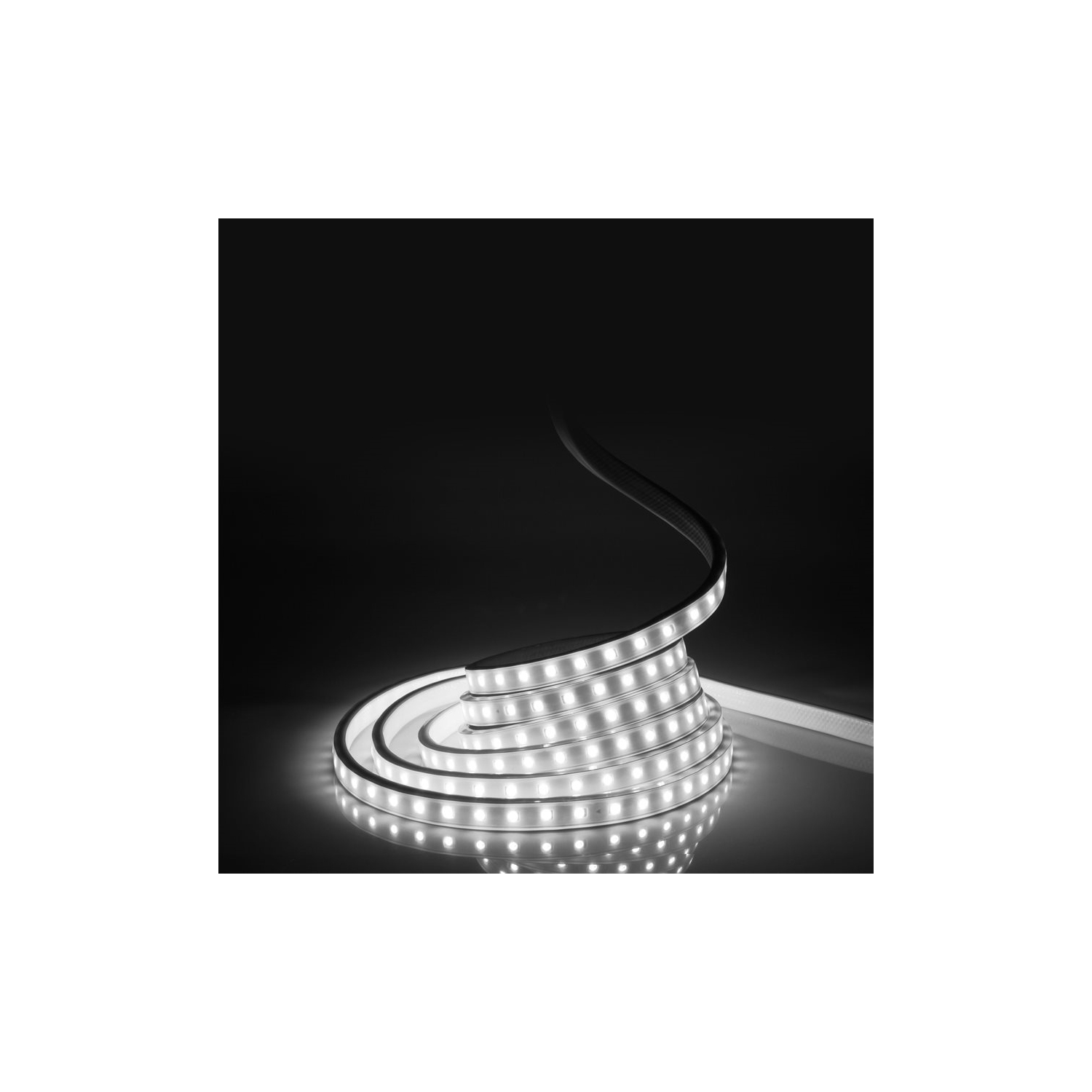 Bande à DEL flexible Xcentricité 15 pi/8 w - 3 po/120 v/5000 k/Blanc intérieur et extérieur