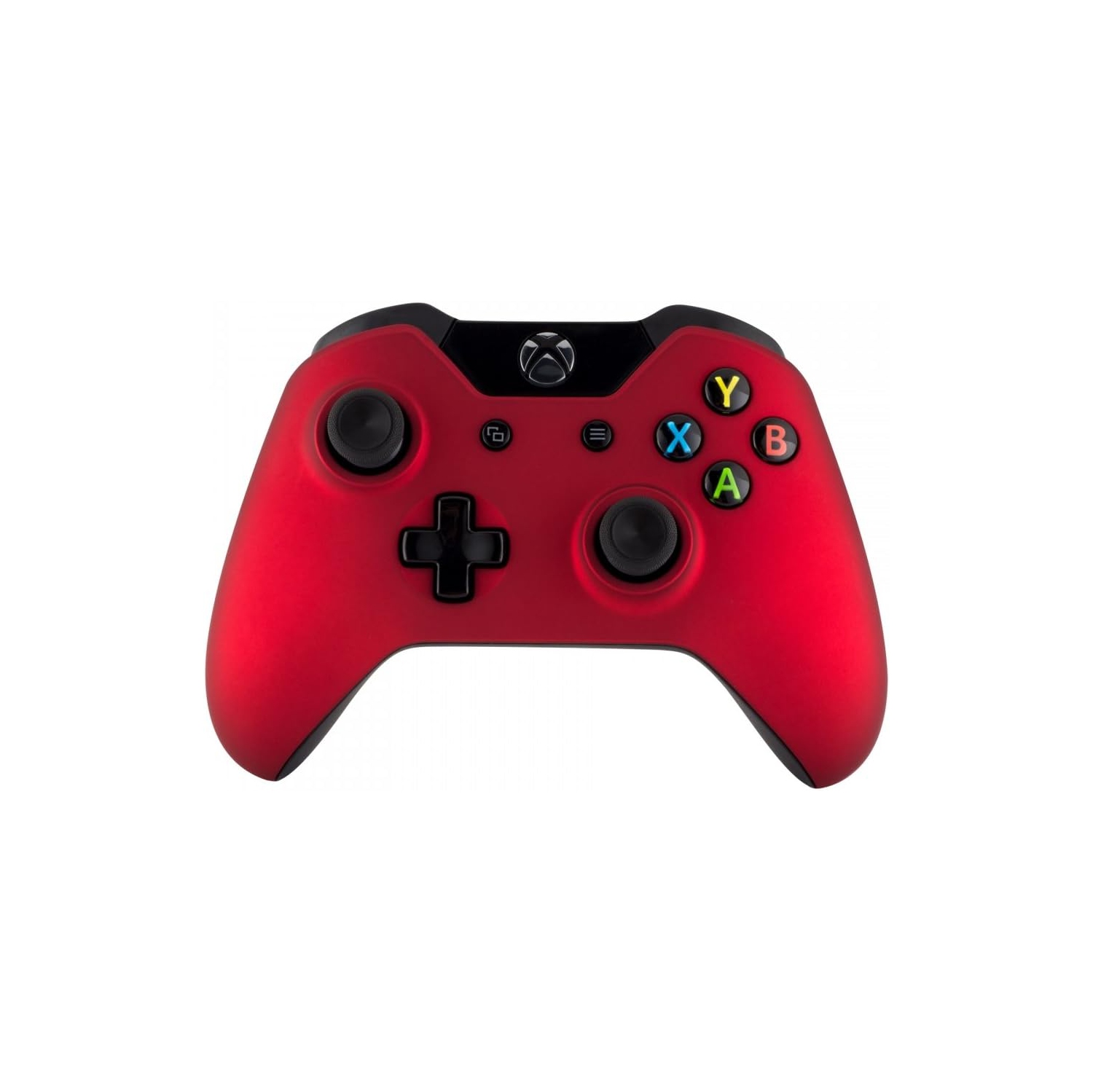 Façade avant à prise souple rouge pour manette de Xbox One standard