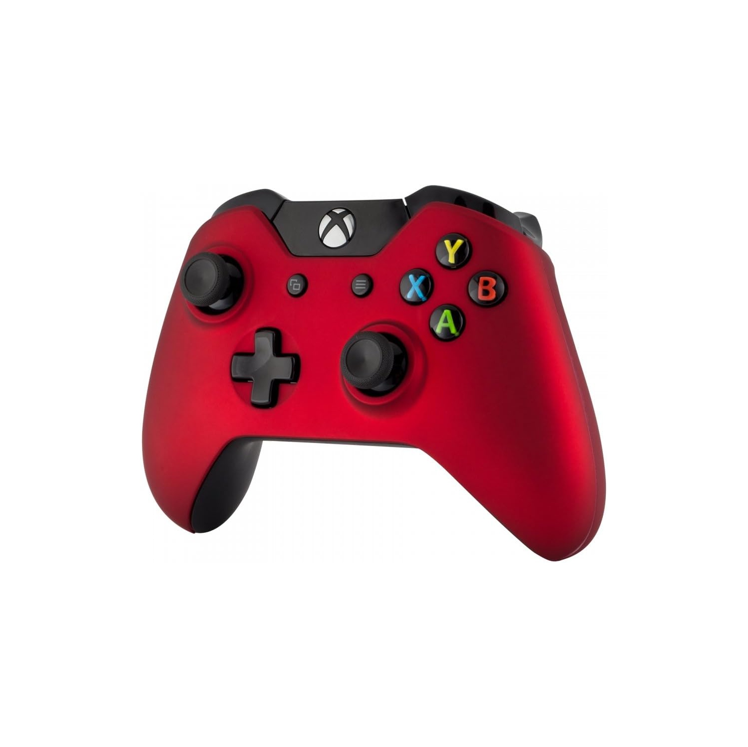 Façade avant à prise souple rouge pour manette de Xbox One standard