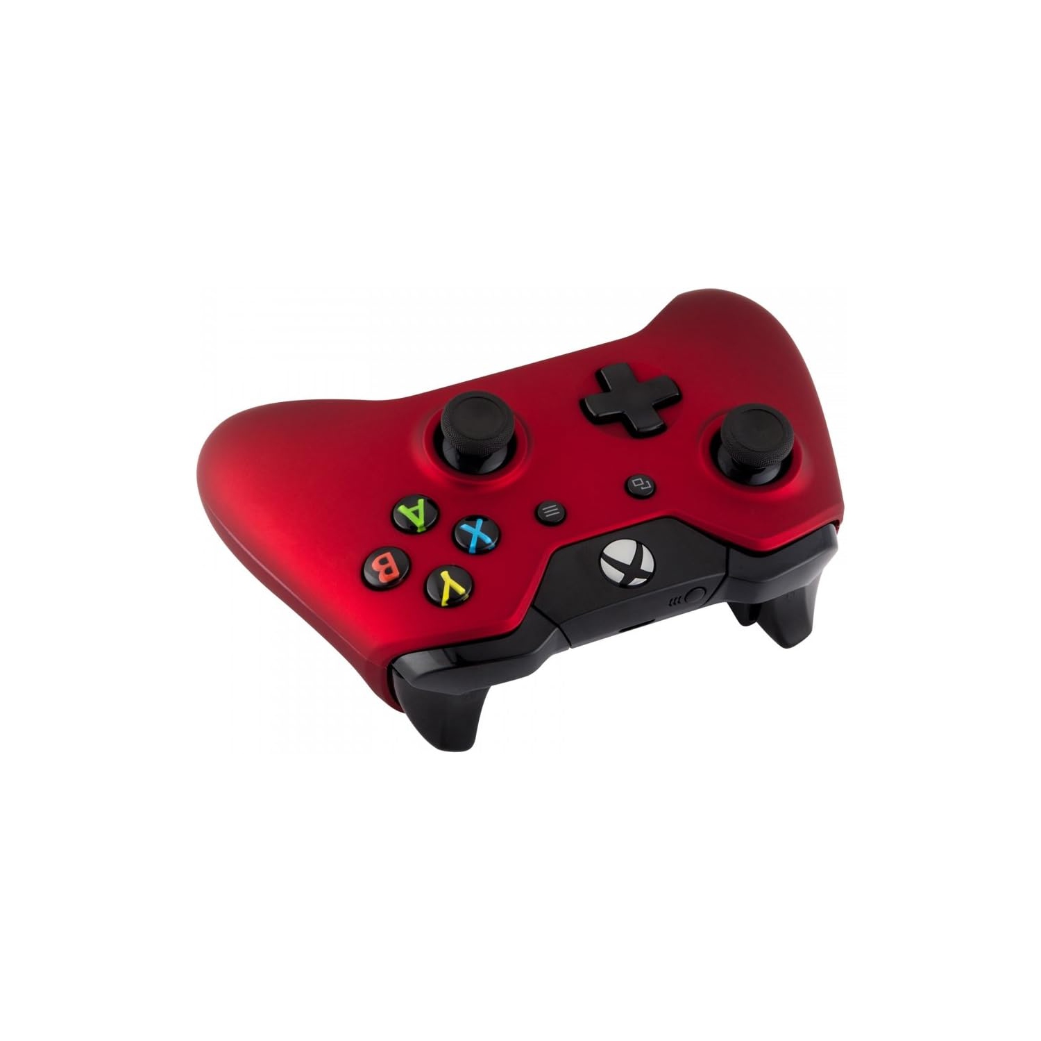 Façade avant à prise souple rouge pour manette de Xbox One standard